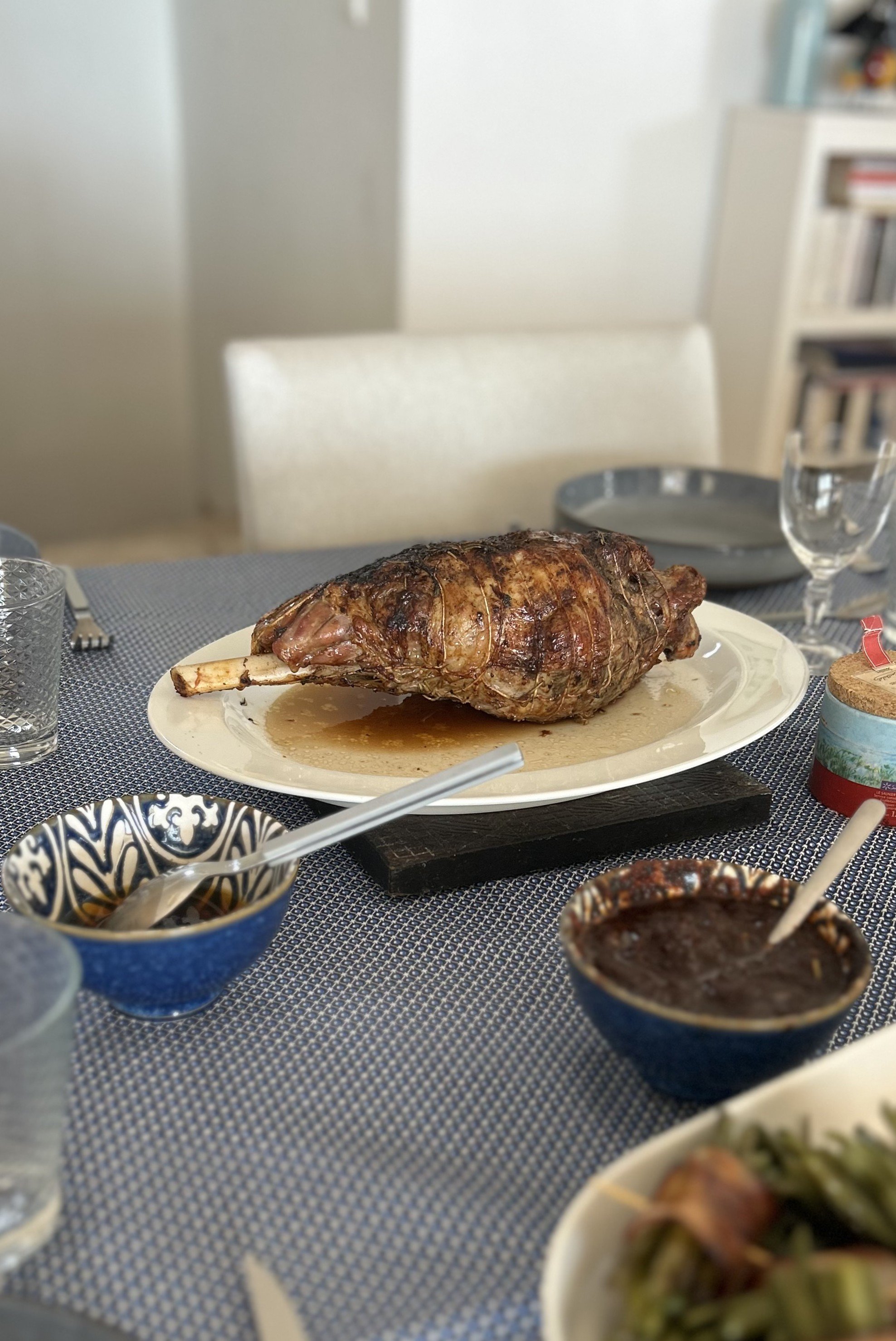 Gigot d’agneau à la provençale