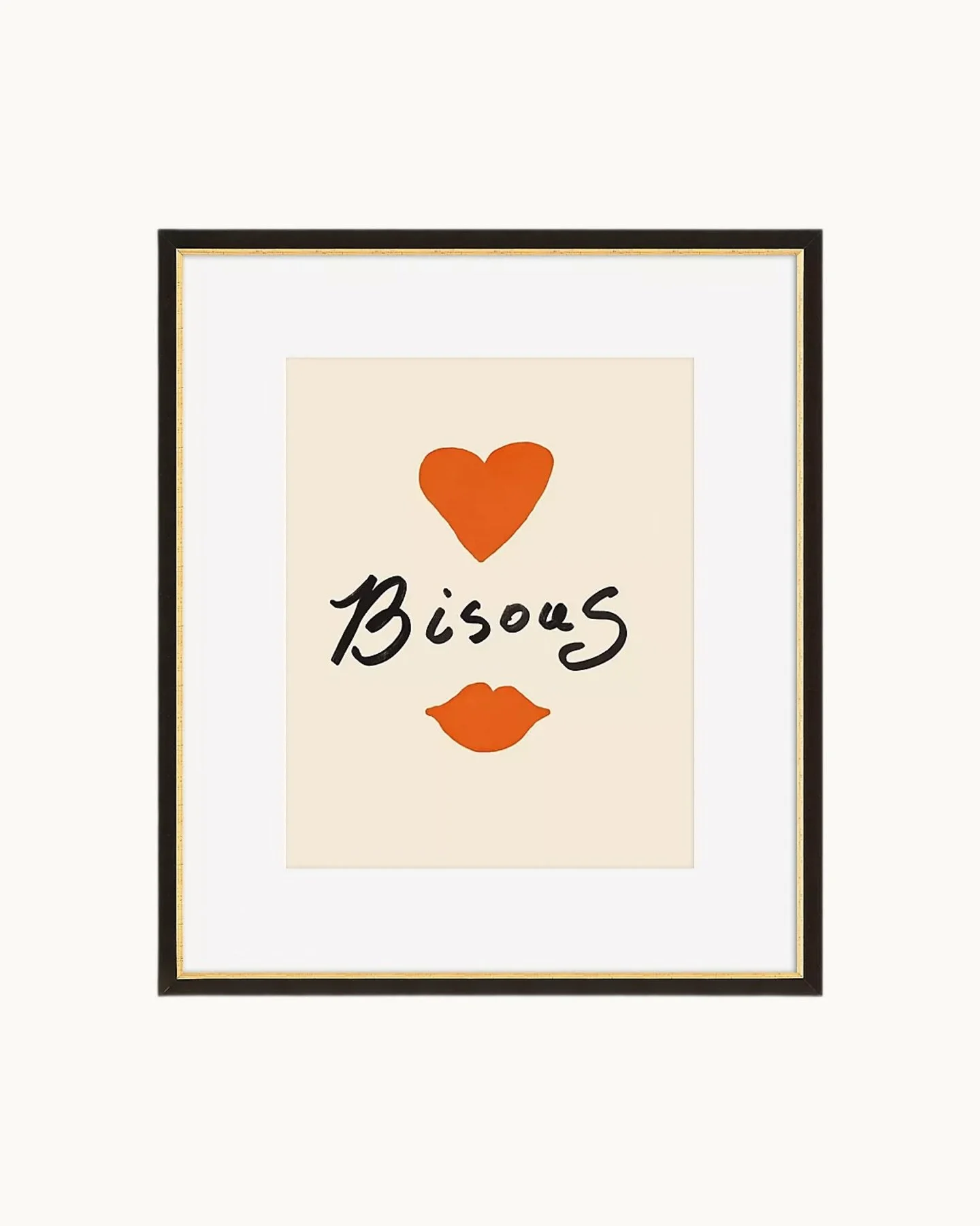 Guess what everyone! My Bisous print is now available framed on @anthropologiehome ! Shop through my link in bio &hearts;️
.
.
.
.
#anthropologiehome #anthrohome #freelanceillustrator #eclectichomedecor #modernvintage #womenillustrators