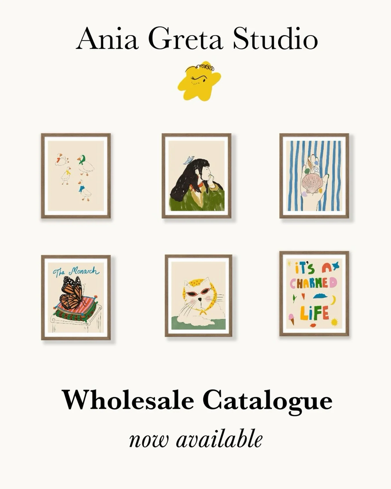 Do you have a shop? Are you interested in carrying my work? Awesome news! I now have a wholesale catalogue available on Faire. Please get in touch if you are interested in the link &hearts;️
.
.
.
.
#wholesaleartprints #artprintsforsale #freelanceill