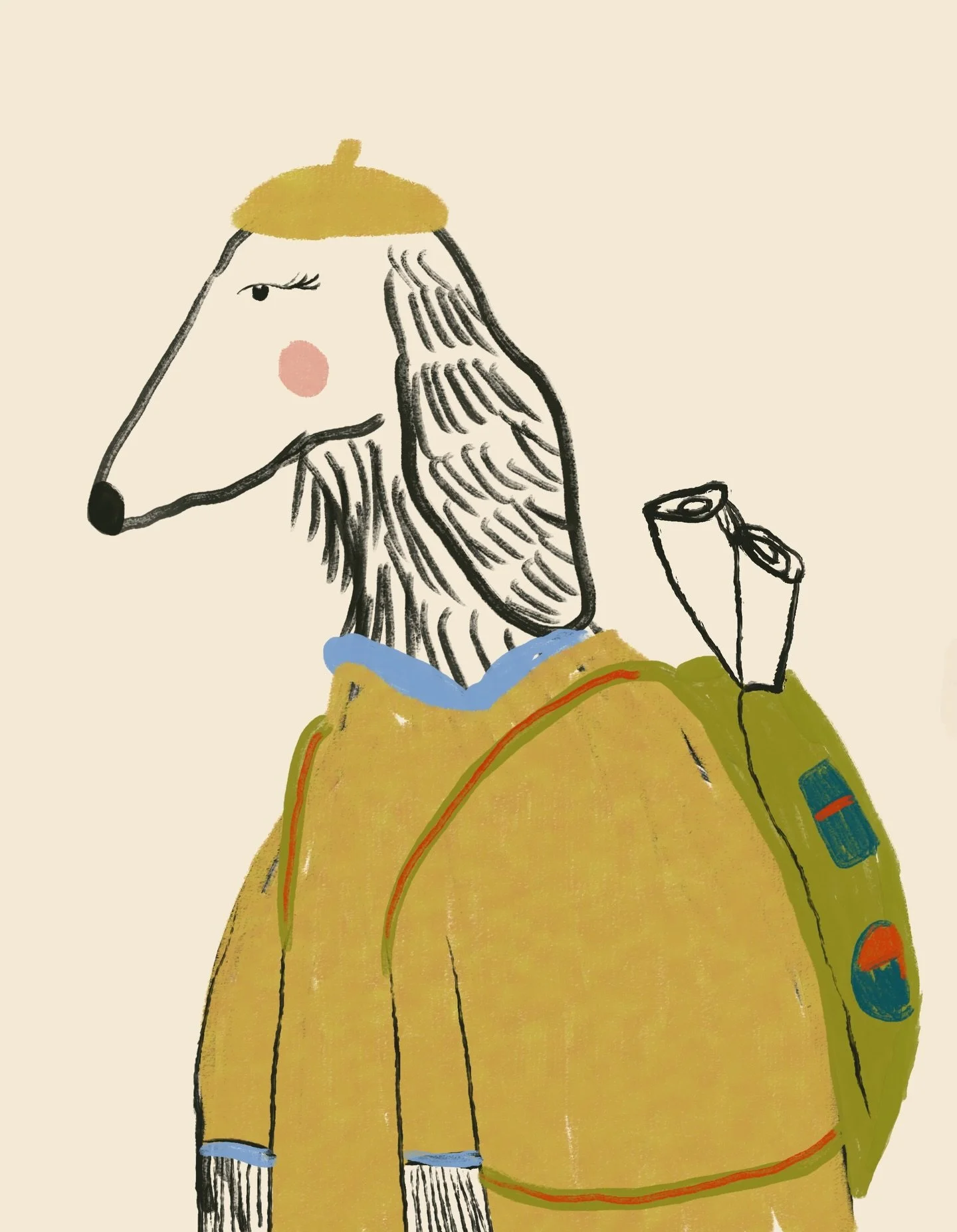 On an adventure 
.
.
.
.
#illustration #womenofillustration #freelanceillustration #freelanceillustrator #cuteillustrations #illustrated #illustrationhowl #illustrationwork #womenillustrators