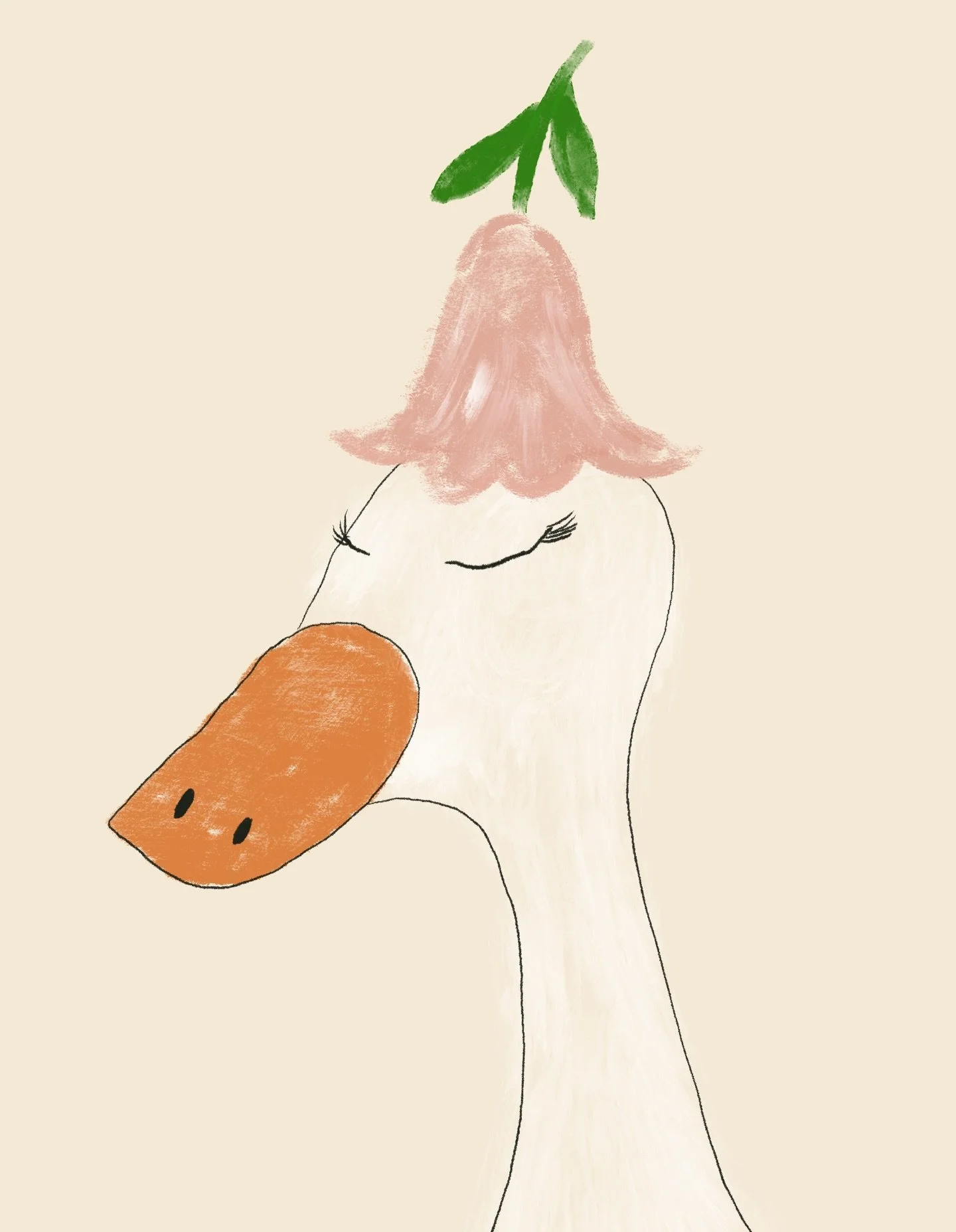 Oldie but still a favorite. Thinking of releasing some new prints for Spring. 🕊️
.
.
.
.
.
#illustrationwork #womenillustrators #whimsicalillustration #whimsicalartwork #cuteillustrations