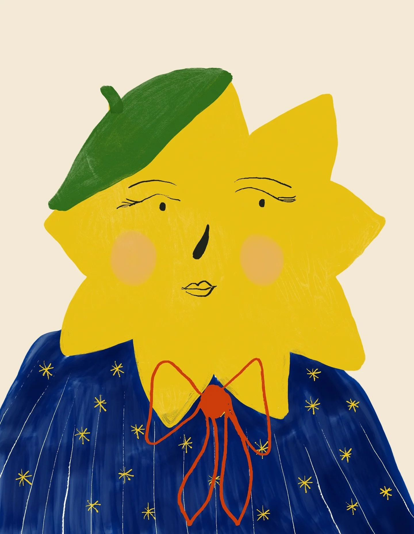 The Sun, The Artist
.
.
.
.
.
#illustrationartwork #womenillustrators #freelanceillustration #whimsicalillustration #dreamyart