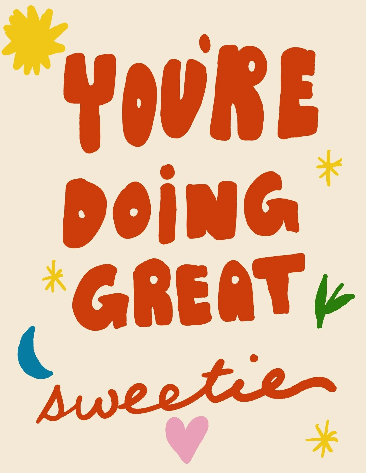 Sometimes things feel like they're at a standstill but that doesn't mean they're truly stagnant. Be proud of how far you've come, the best is yet to come &hearts;️
.
.
.
.
#illustrationworks #typographyinspiration #handlettering