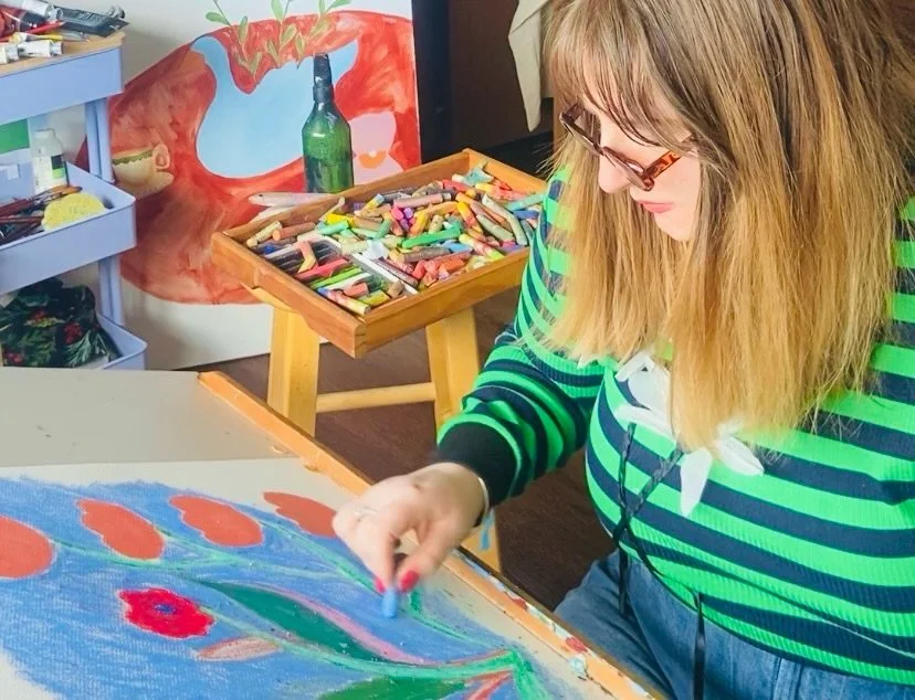 Hello to all the new faces here! Thank you so much for following my work! 

My name is Anna and my art practice is called Ania Greta Studio. I was born in Poland and grew up in Chicago, IL. I graduated from the School of the Art Institute of Chicago 