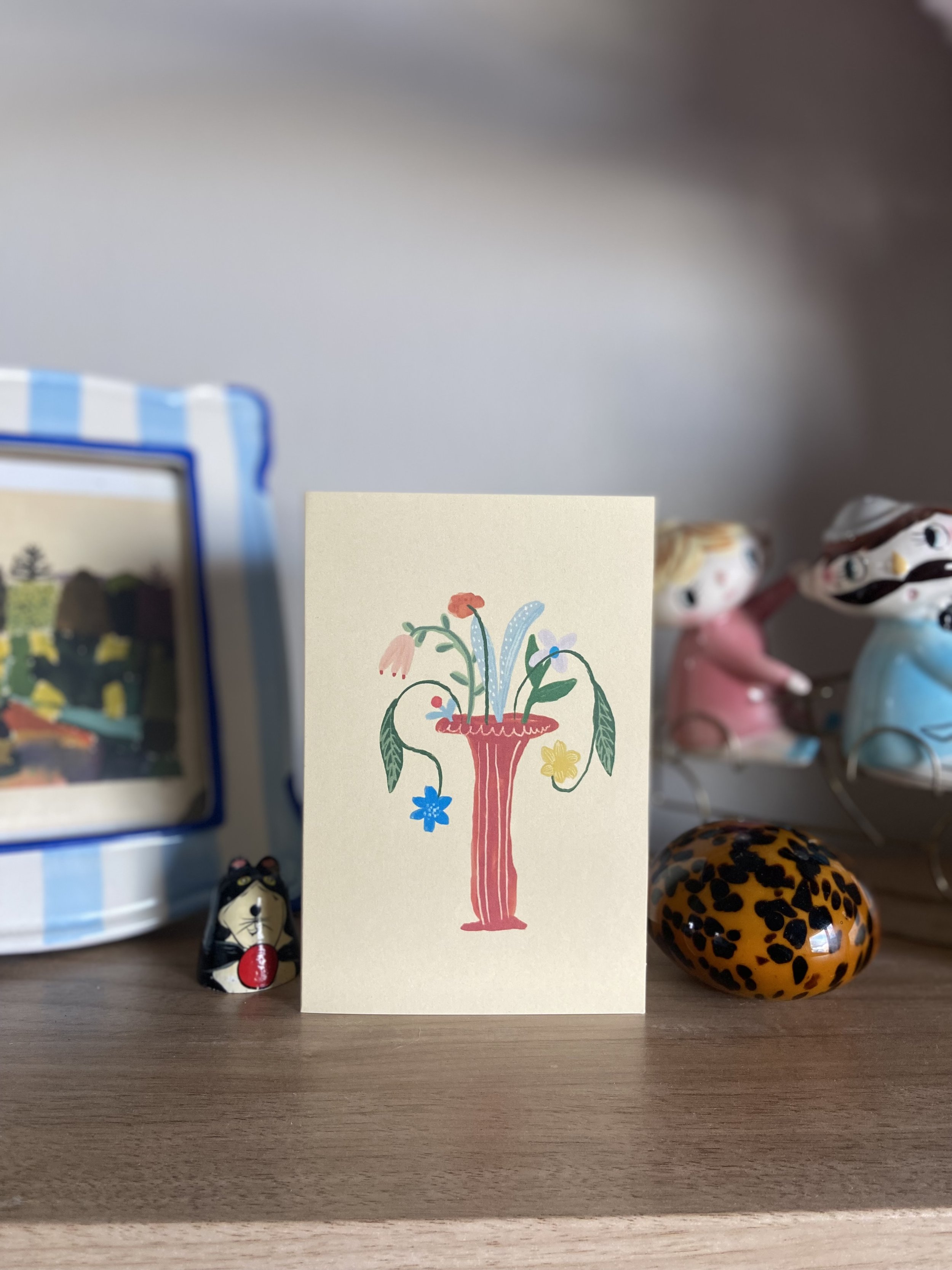 Enchanting Floral Greeting Card