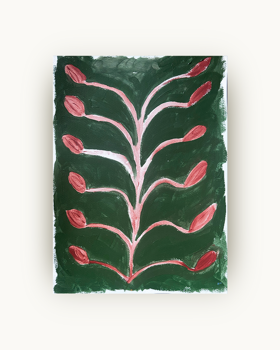 Flower in Clay I