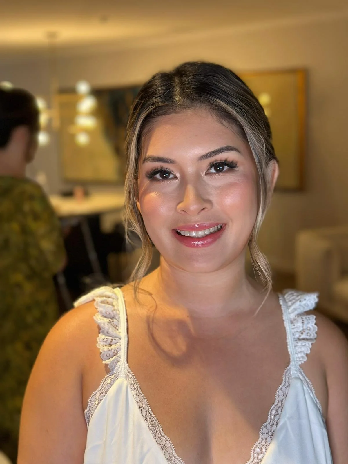 Hair and makeup by Irene