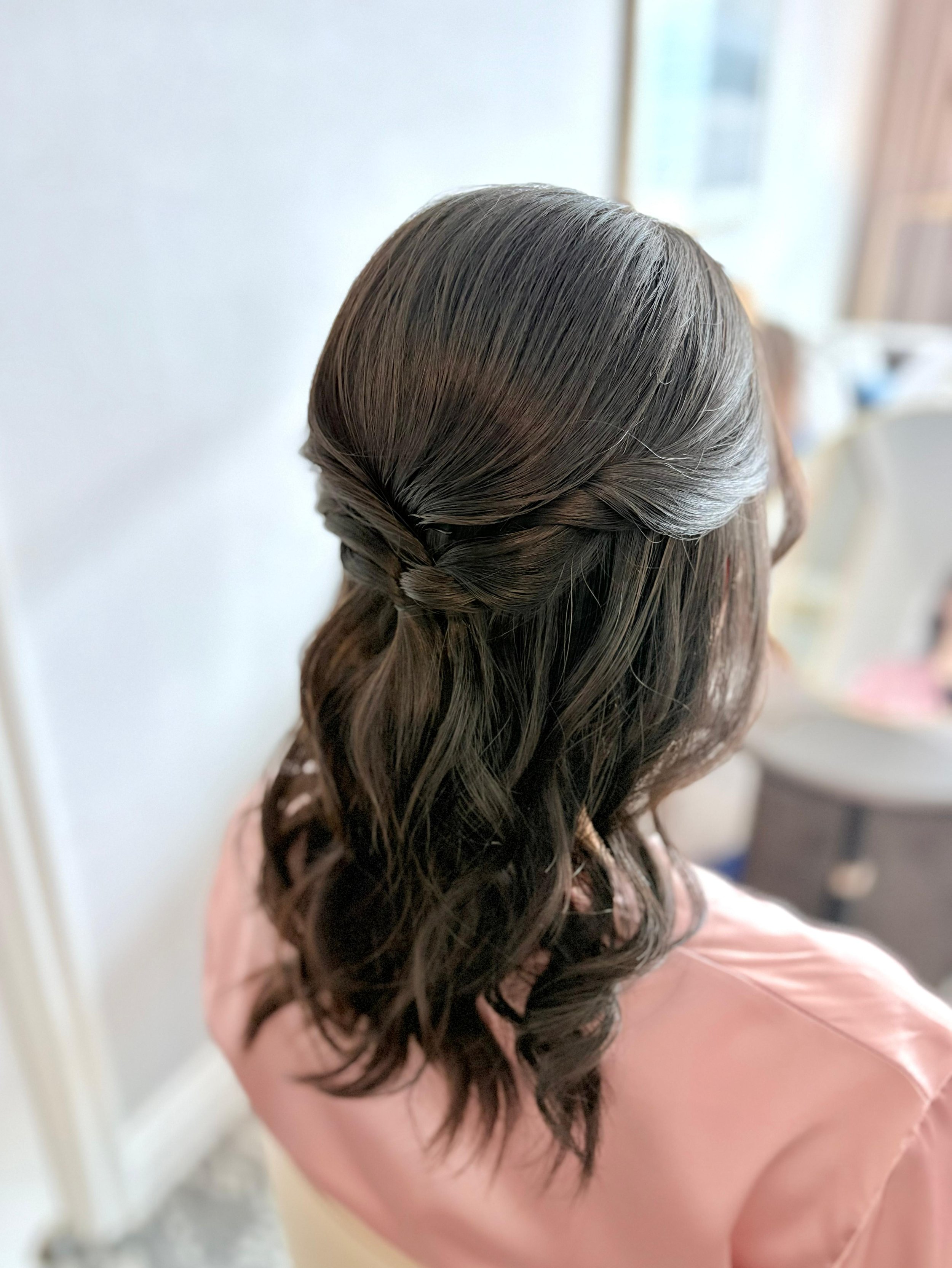 Bridesmaids hair