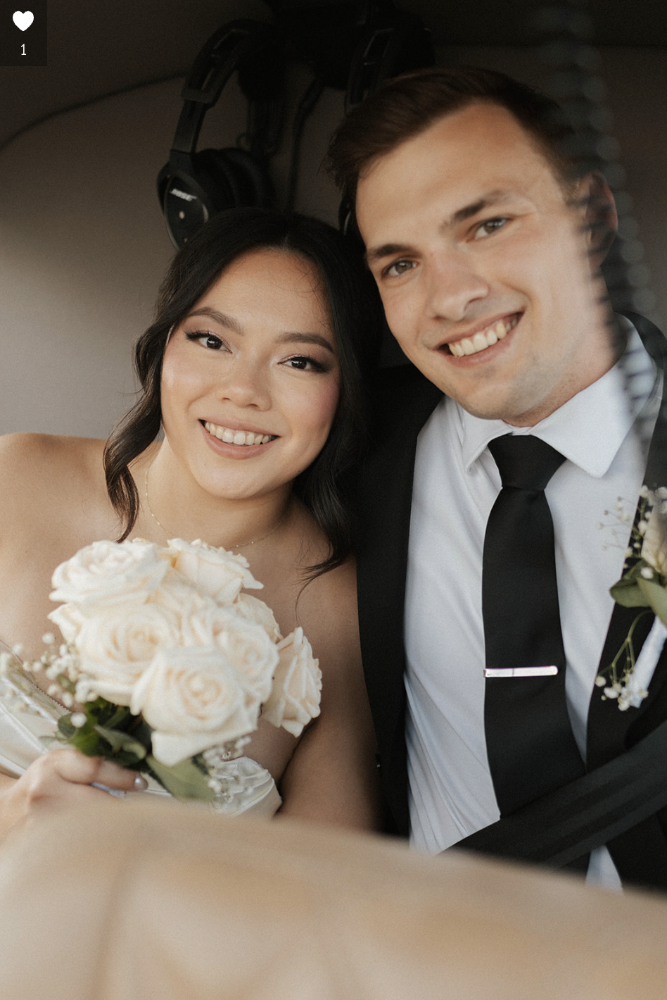 Brides makeup and hair