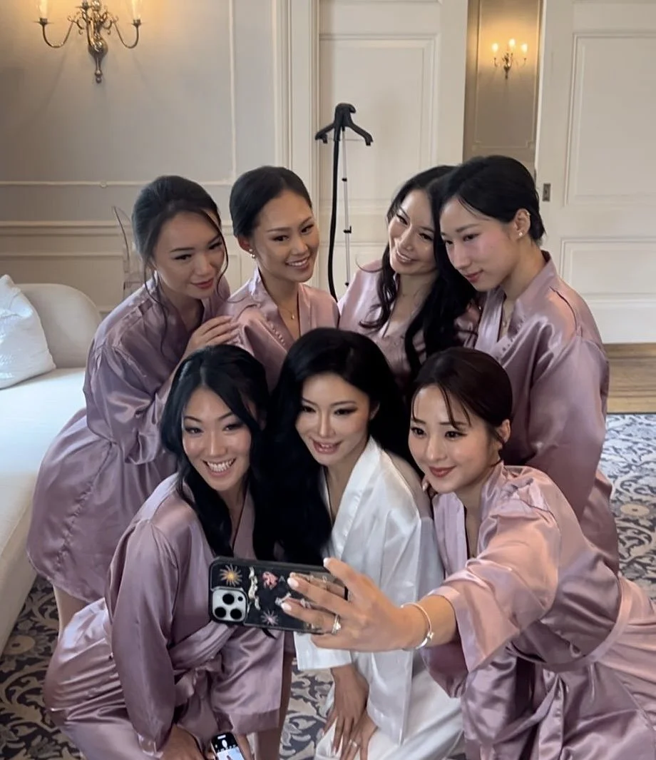 Bridal party makeup