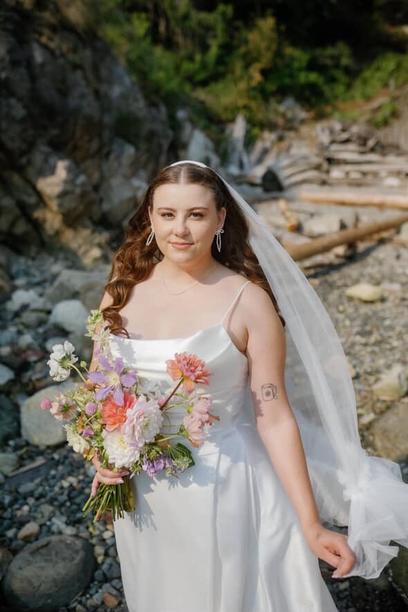 Brides hair and makeup