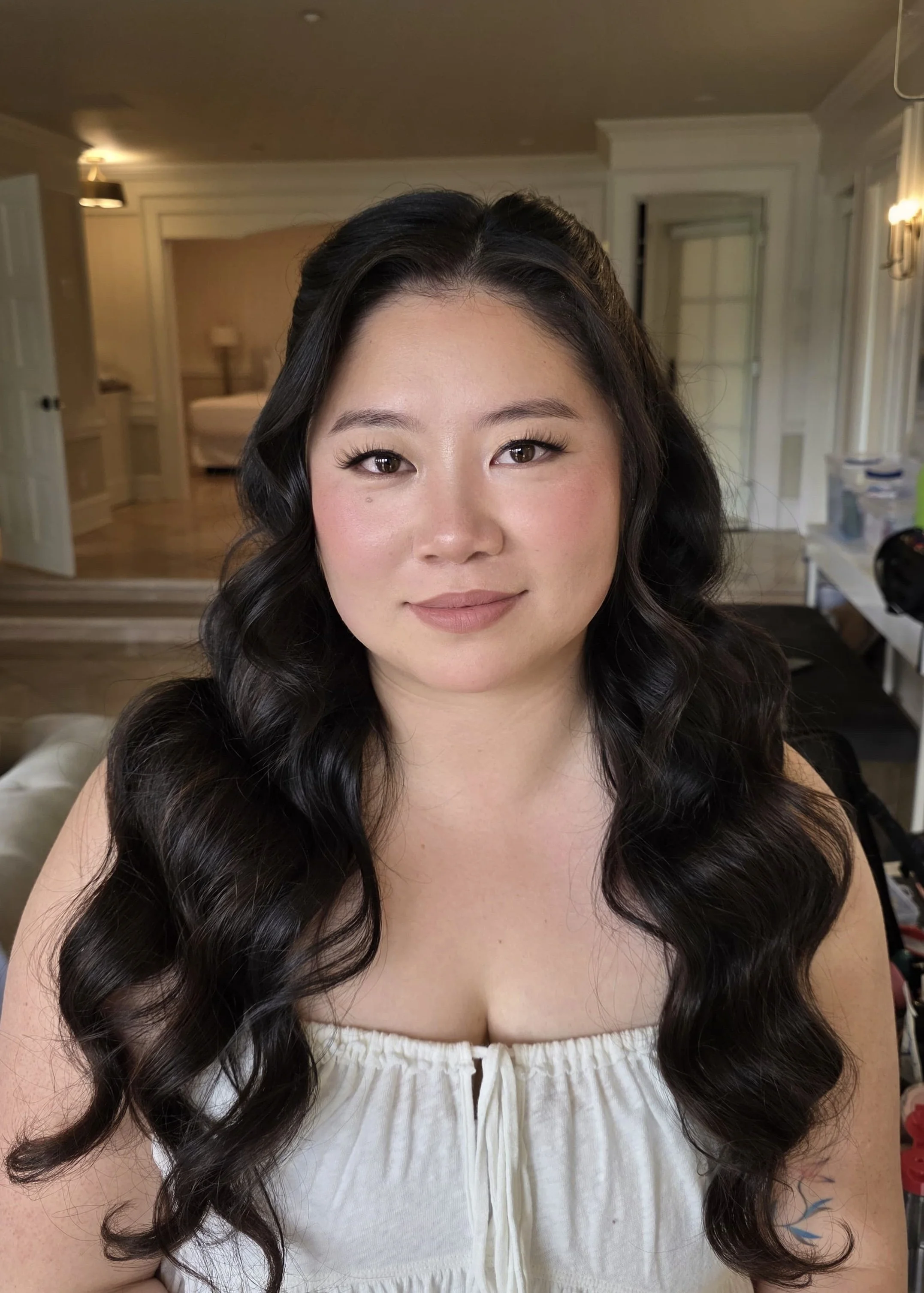 Bride makeup by Connie