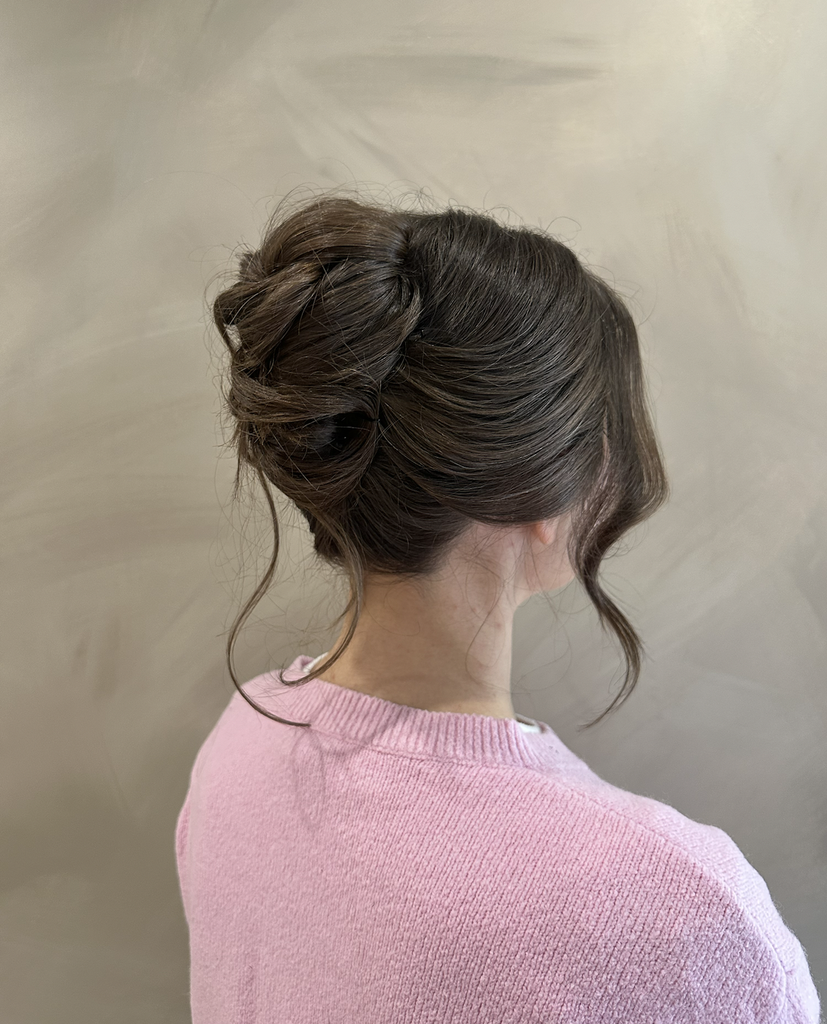 Bride hair