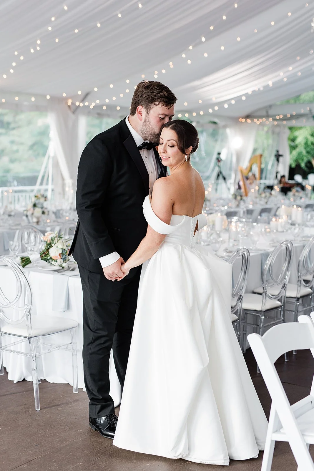 Brides makeup and hair