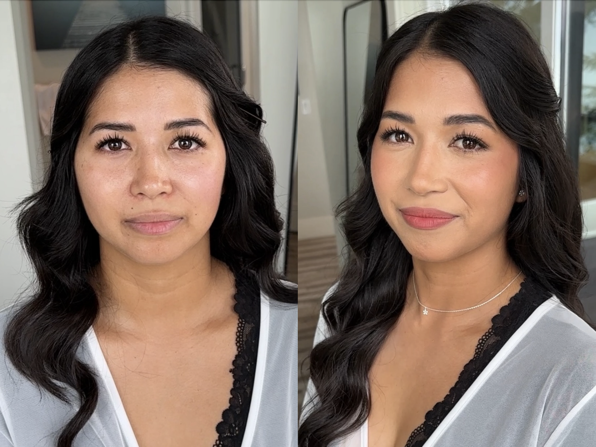 Bride's Makeup & Hair