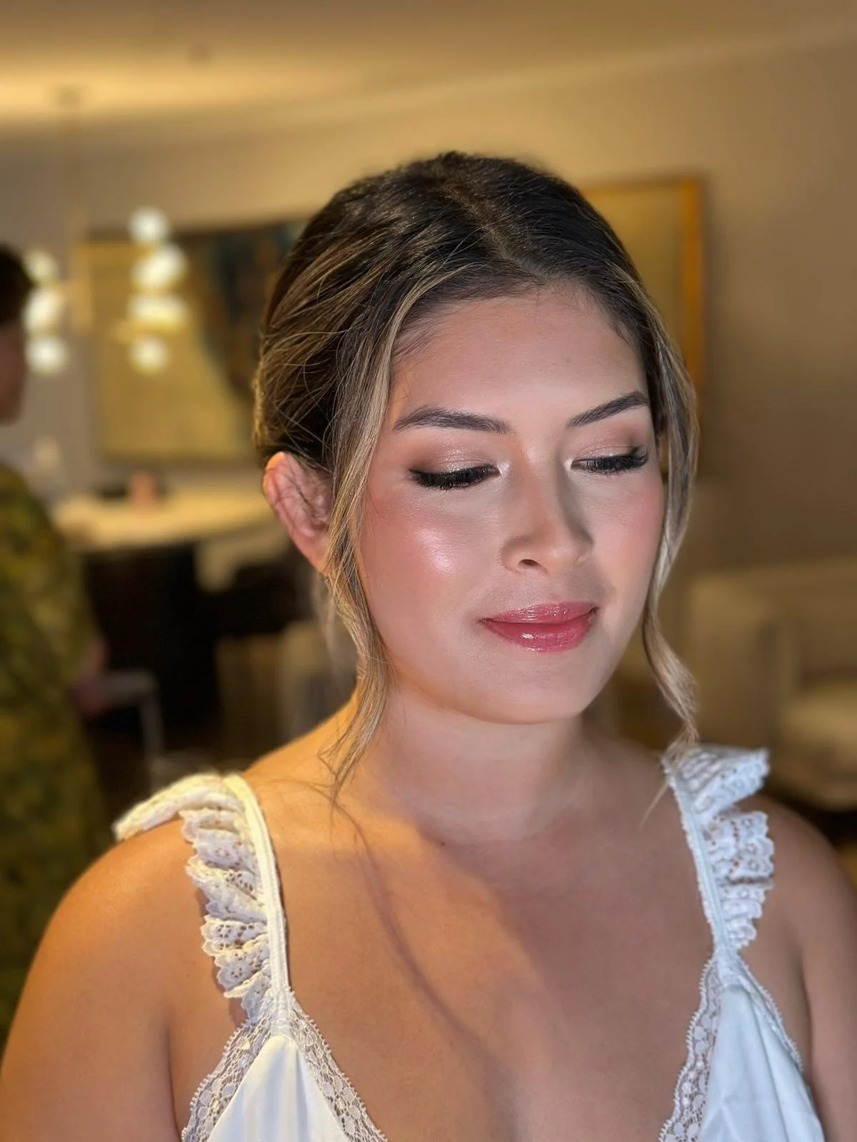 Hair and makeup by Irene