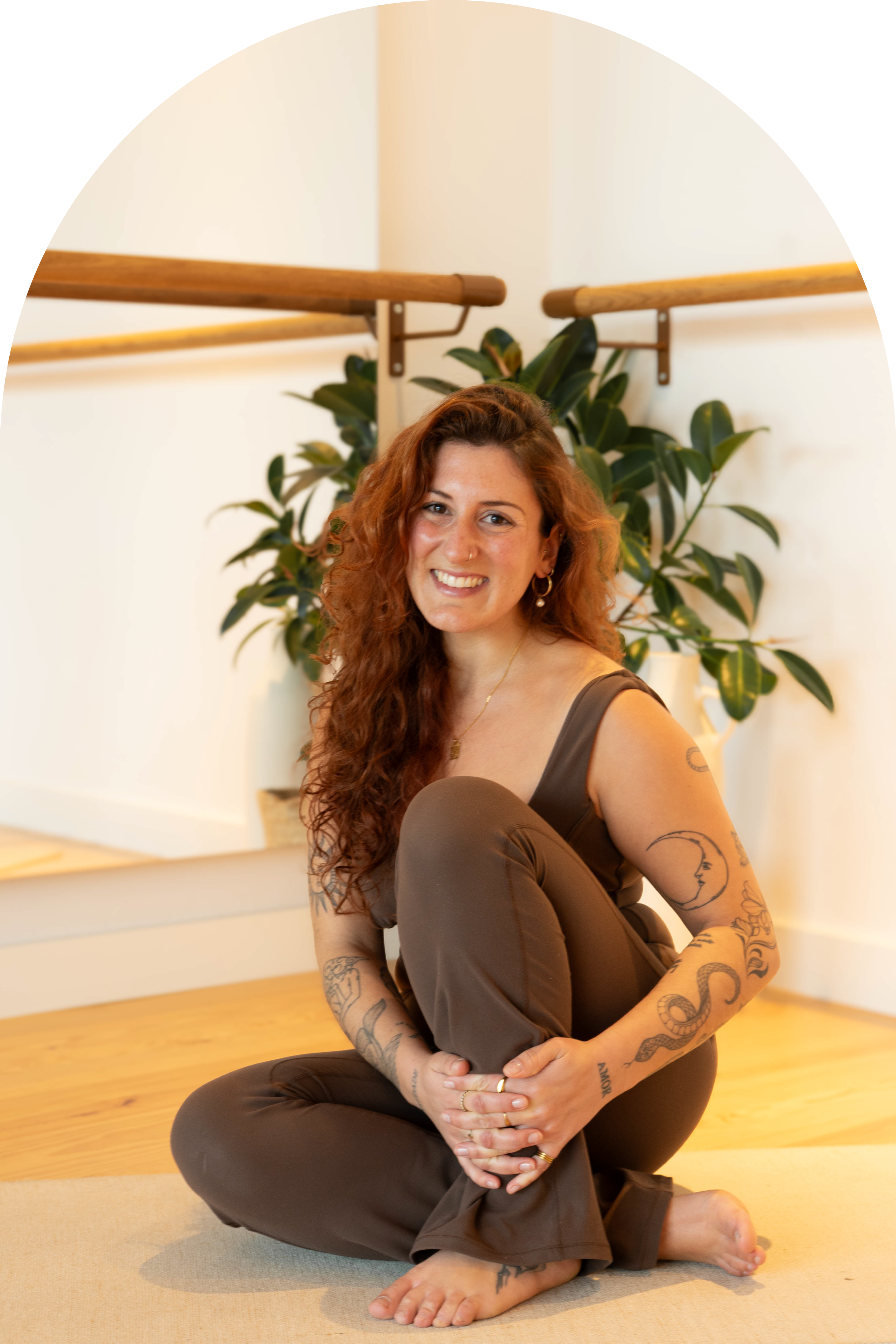 Instrutora de Yoga no Plenum Studio Lisboa
