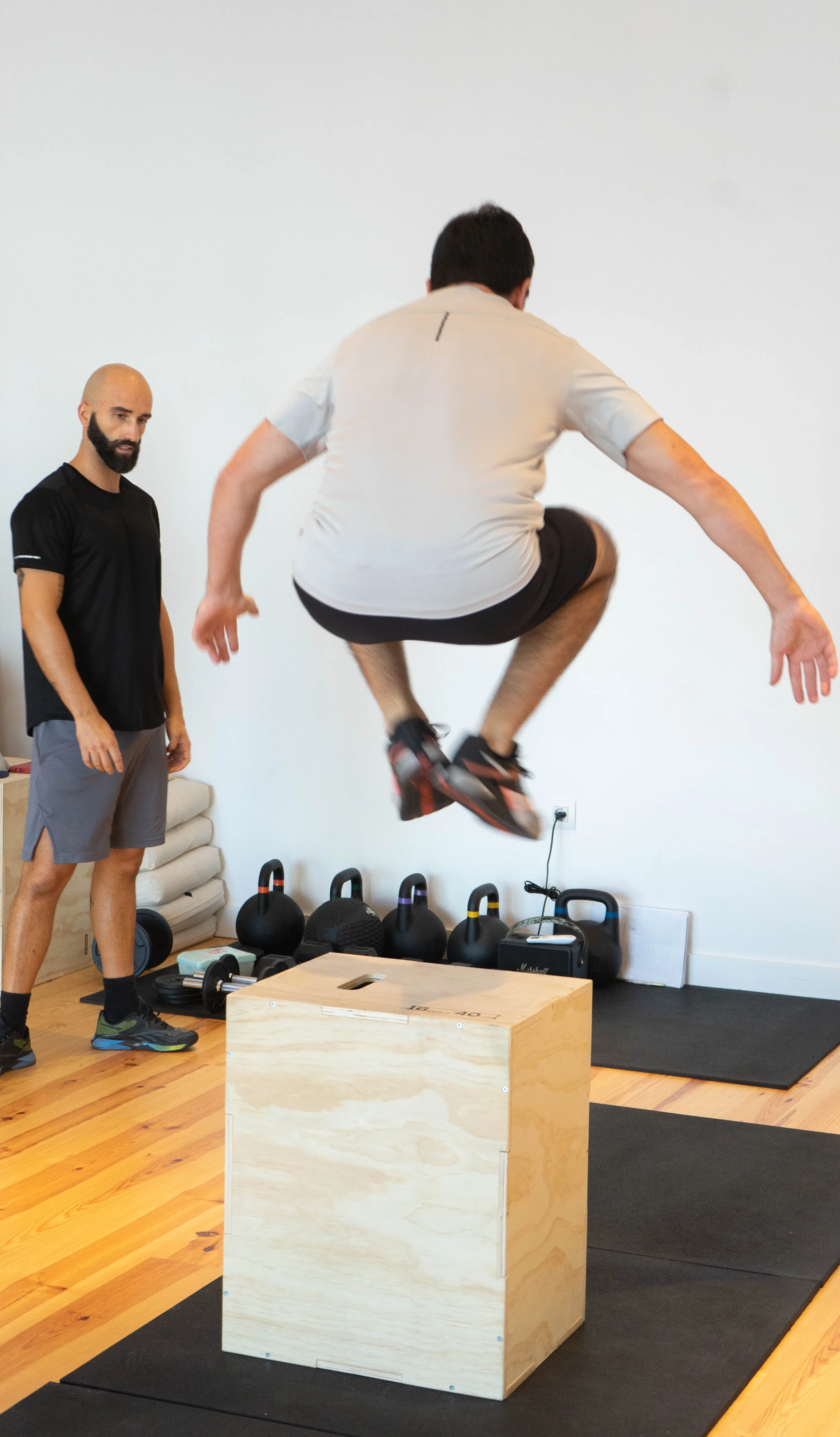 Duo de Treino Funcional com box no Plenum Studio, Lisboa
