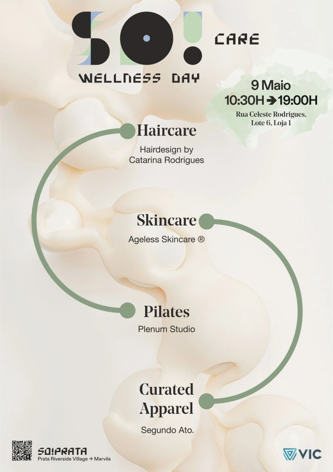 Plenum Pilates Club, SO!Care, Riverside Prata