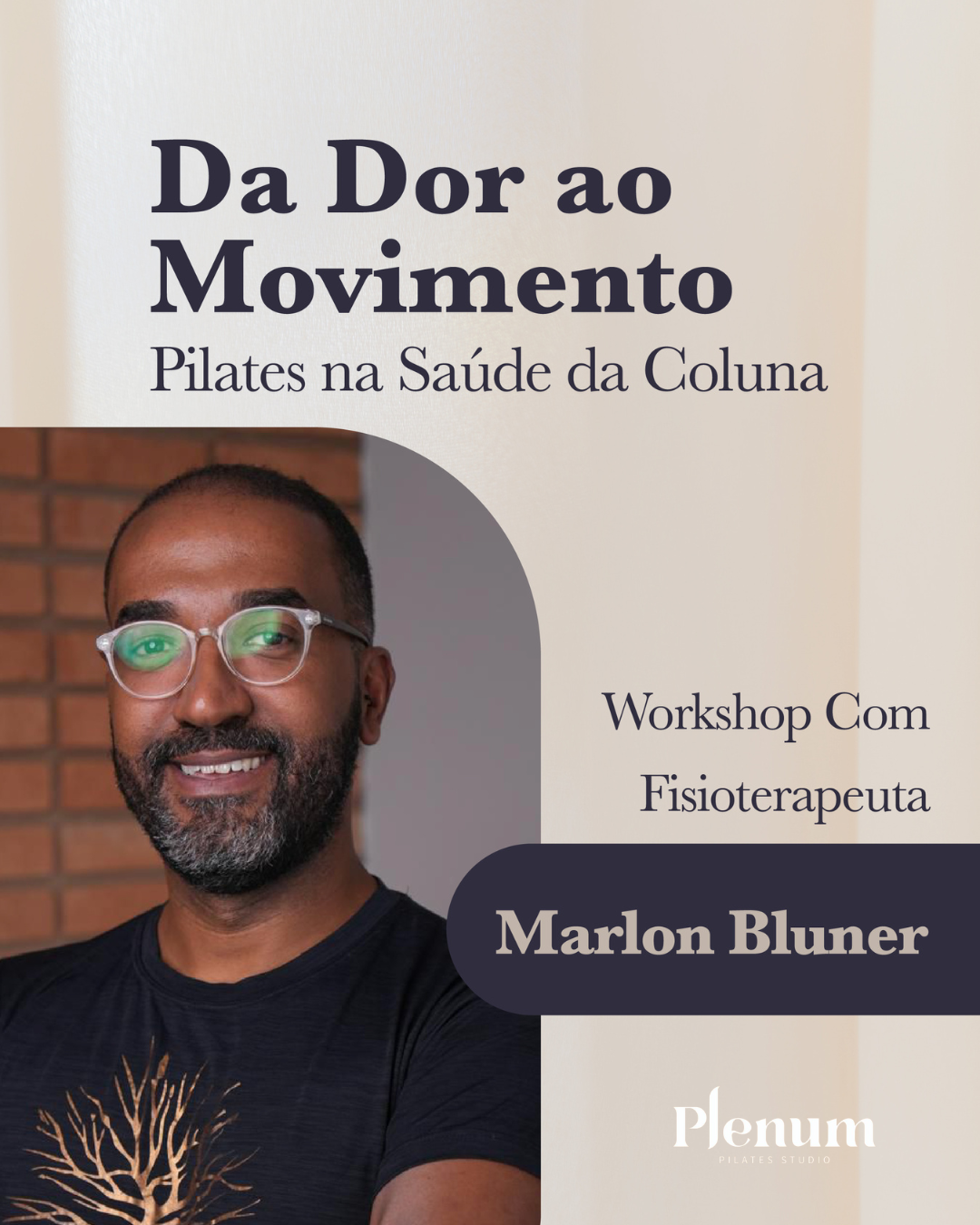 Workshop com Fisioterapeuta Marlon Bluner