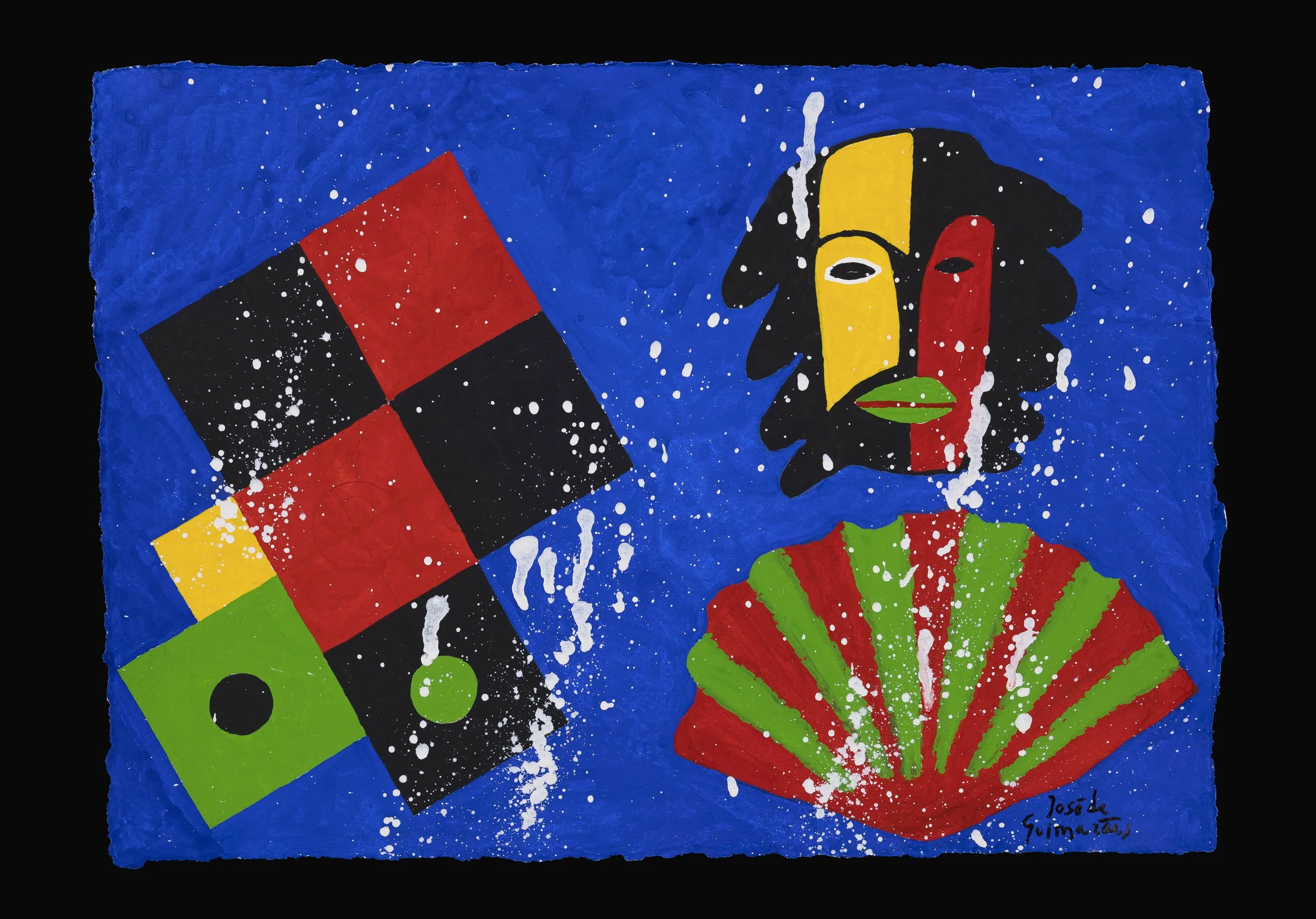 José de Guimarães | Guache s/ Papel Artesanal