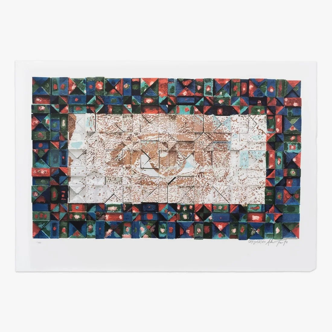 Vhils & Manuel Cargaleiro | "Tributo", 2023