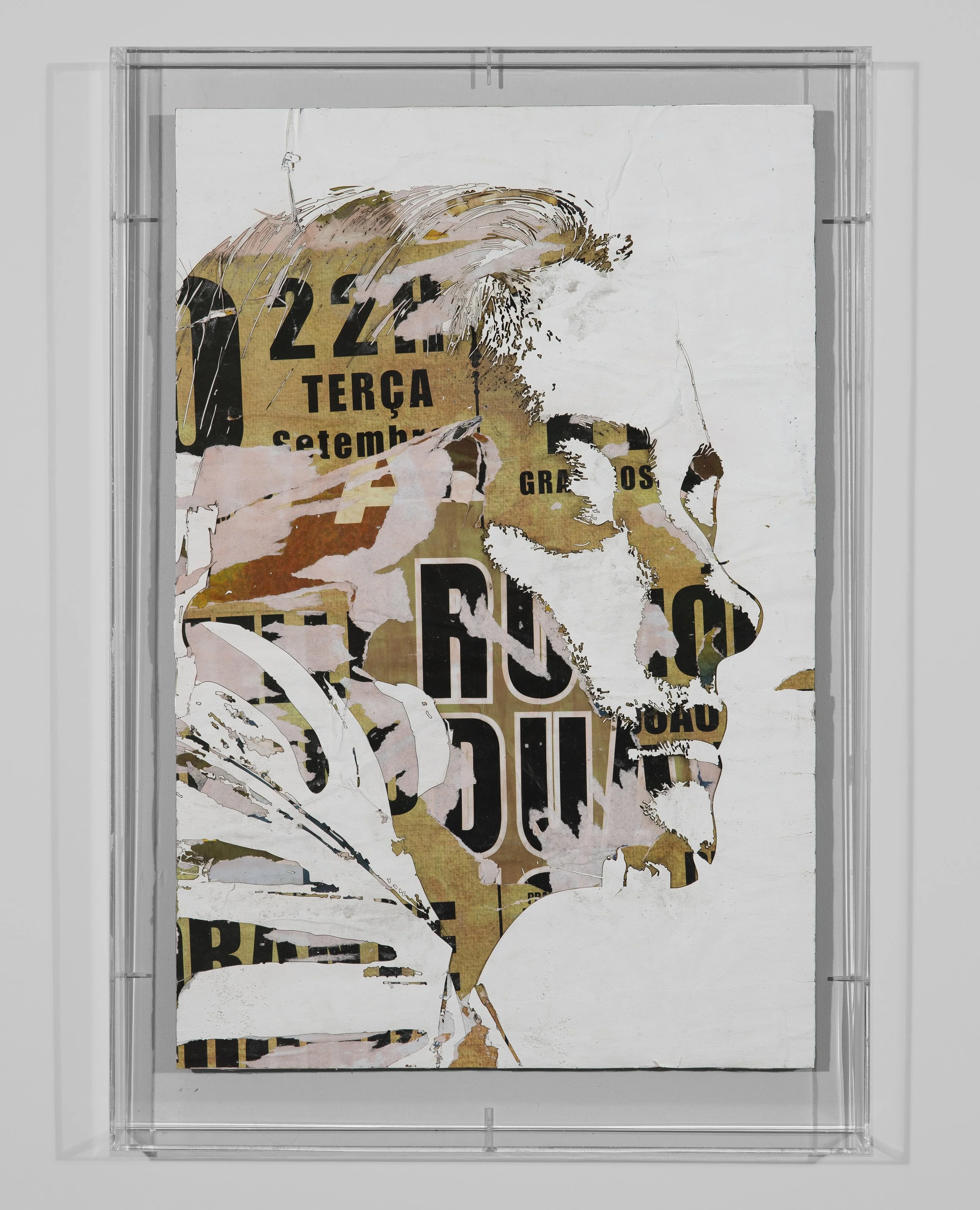 Vhils | "Sediment", 2024