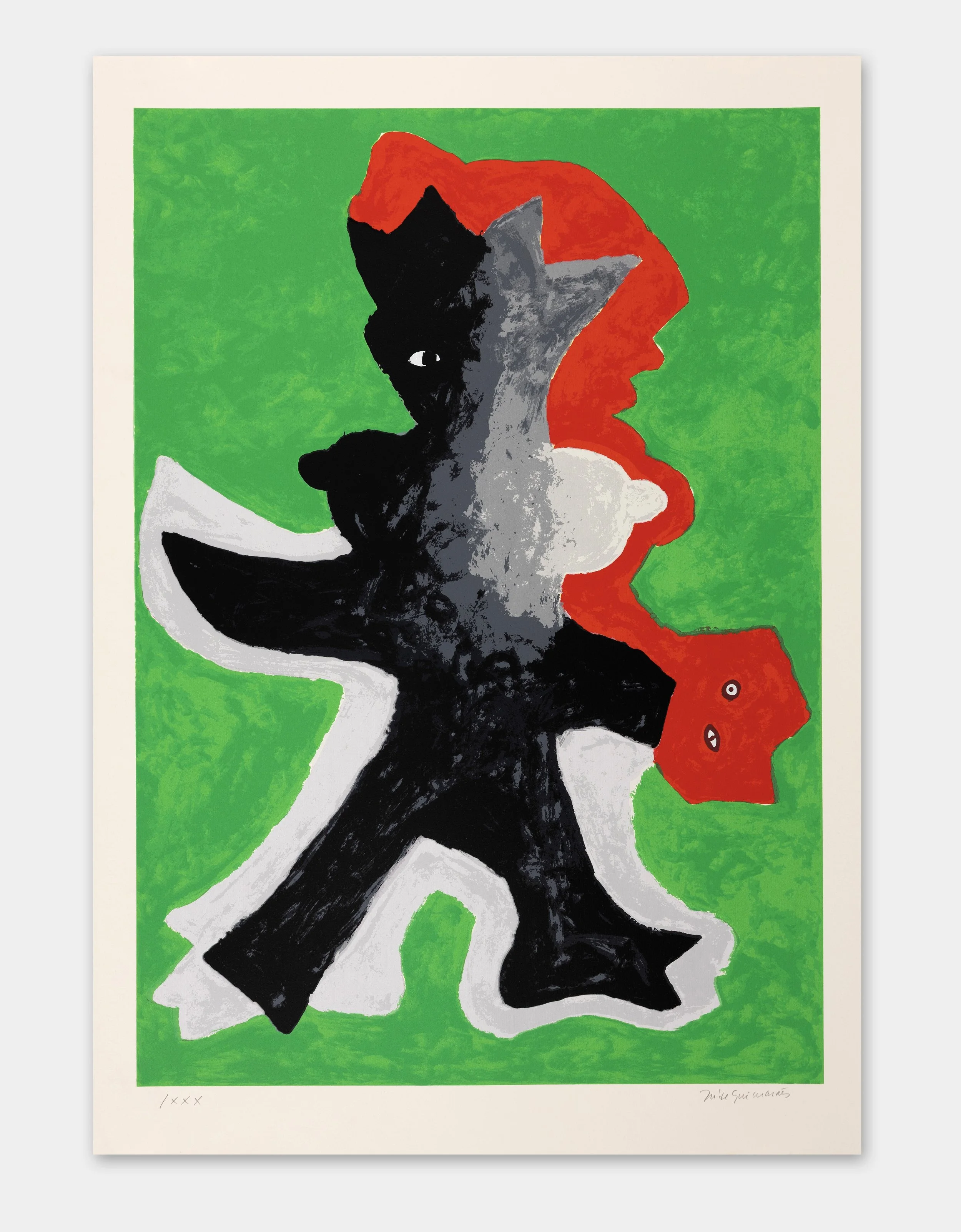 José de Guimarães | "Feitiço Vermelho", 1990