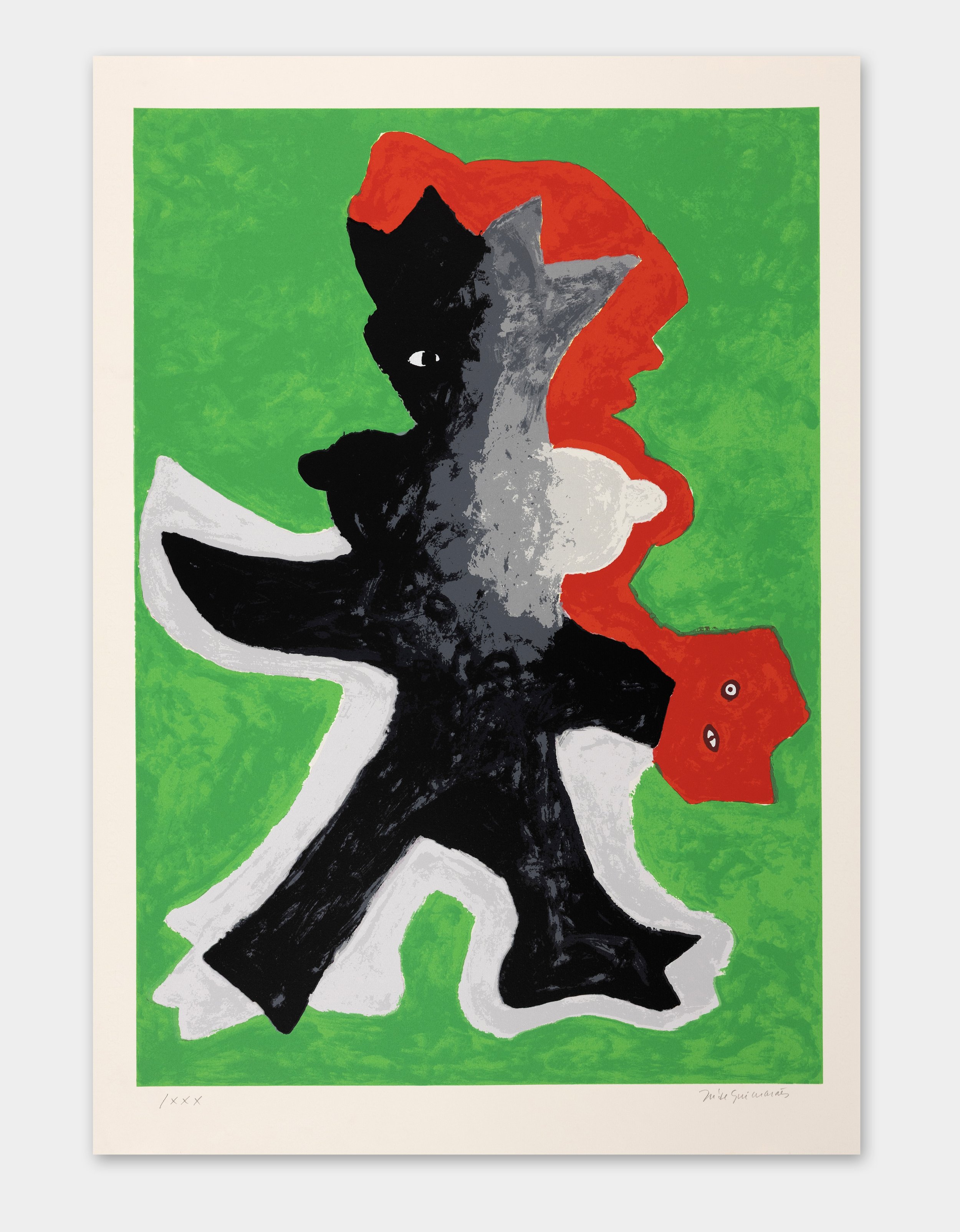 José de Guimarães | "Feitiço Vermelho", 1990