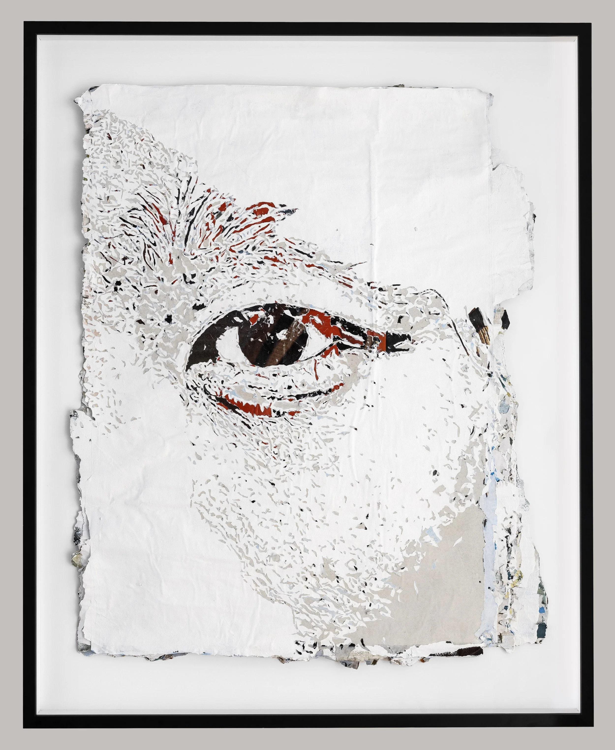 Vhils | Recede Series #01, 2023