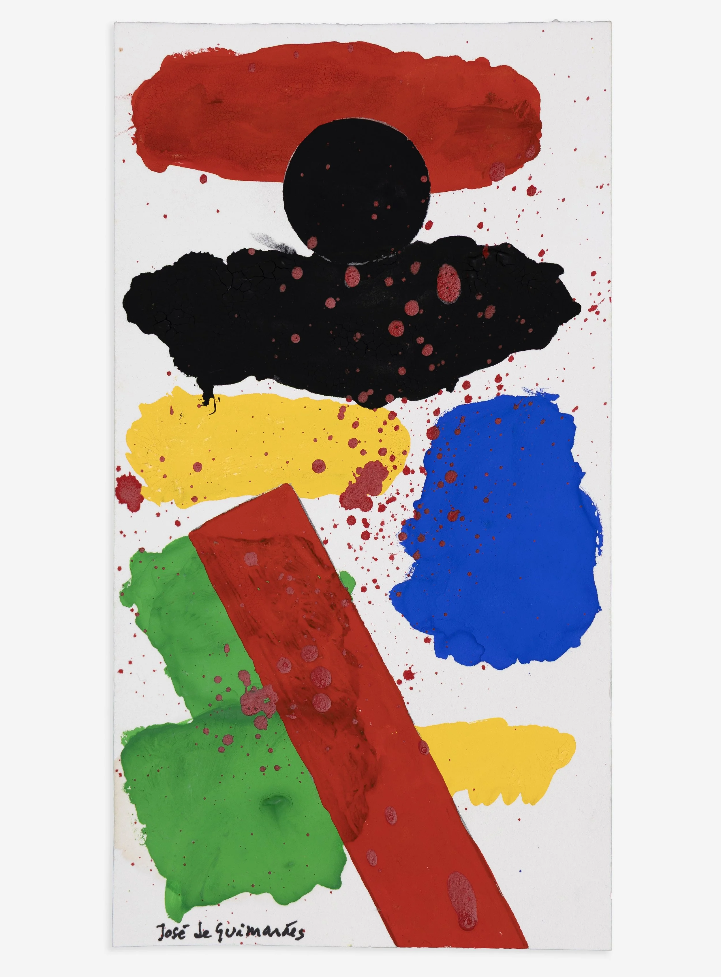 José de Guimarães | Guache s/ Papel