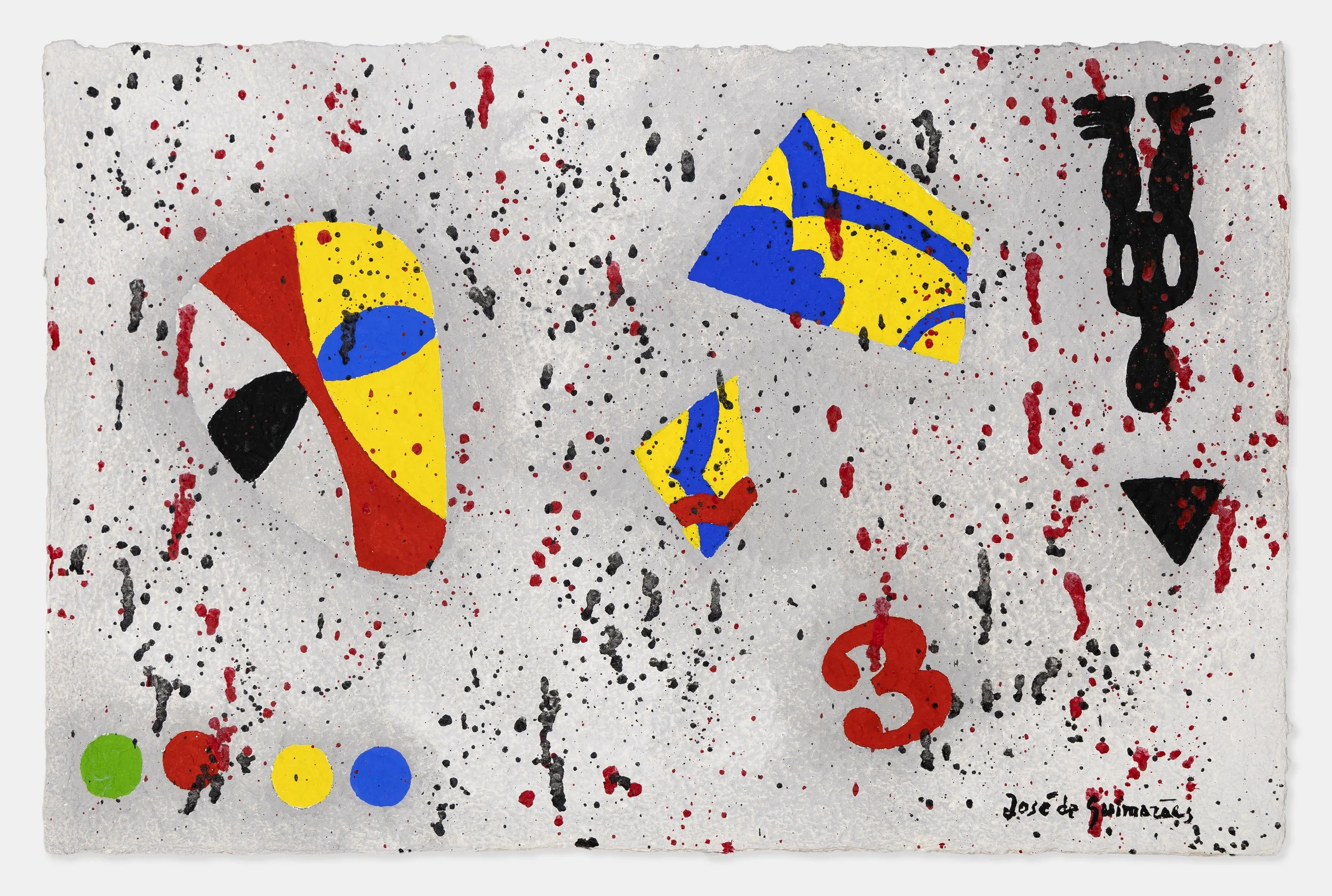 José de Guimarães | Guache s/ Papel Artesanal