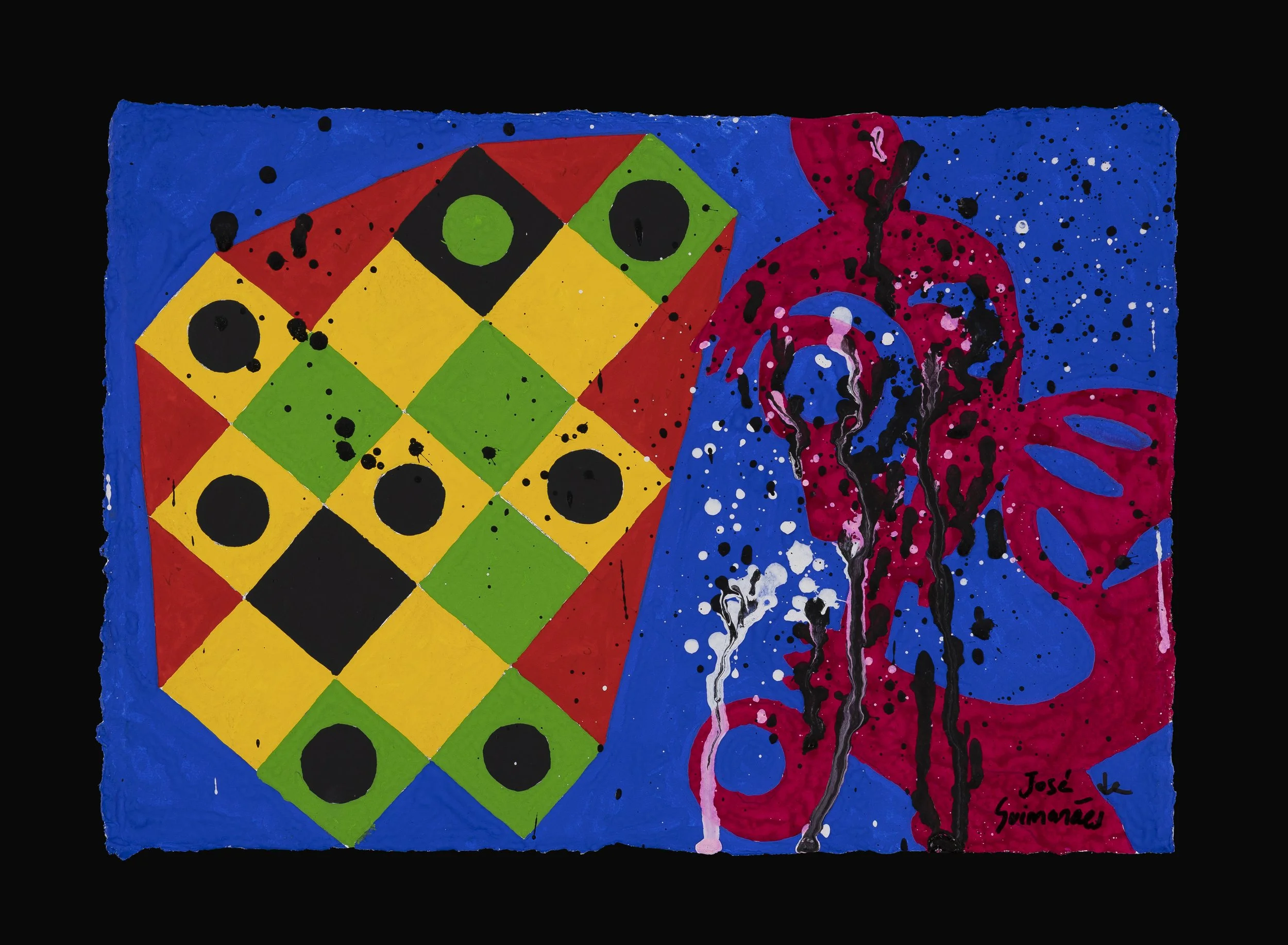 José de Guimarães | Guache s/ Papel Artesanal