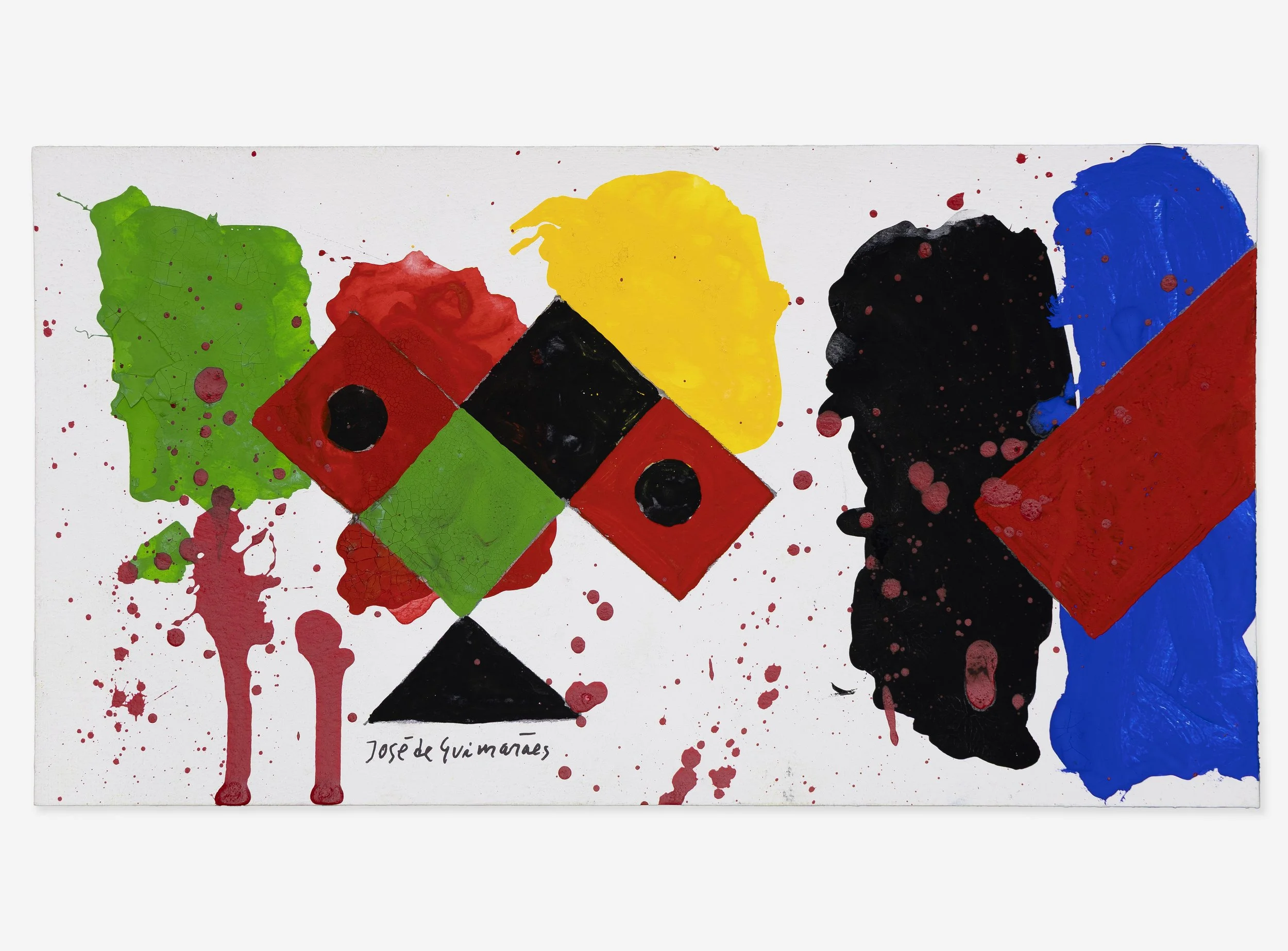 José de Guimarães | Guache s/ Papel