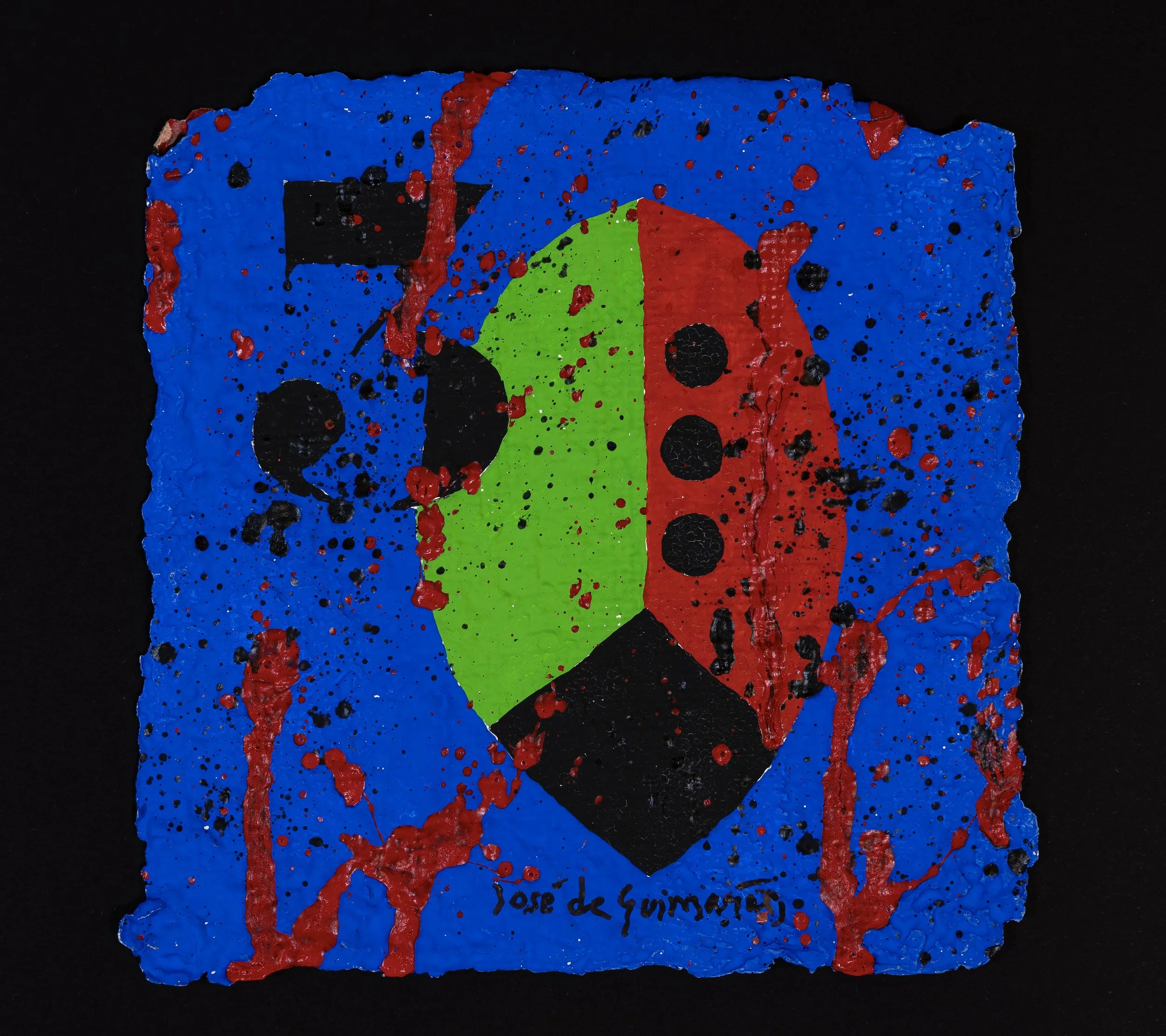 José de Guimarães | Guache s/ Papel Artesanal