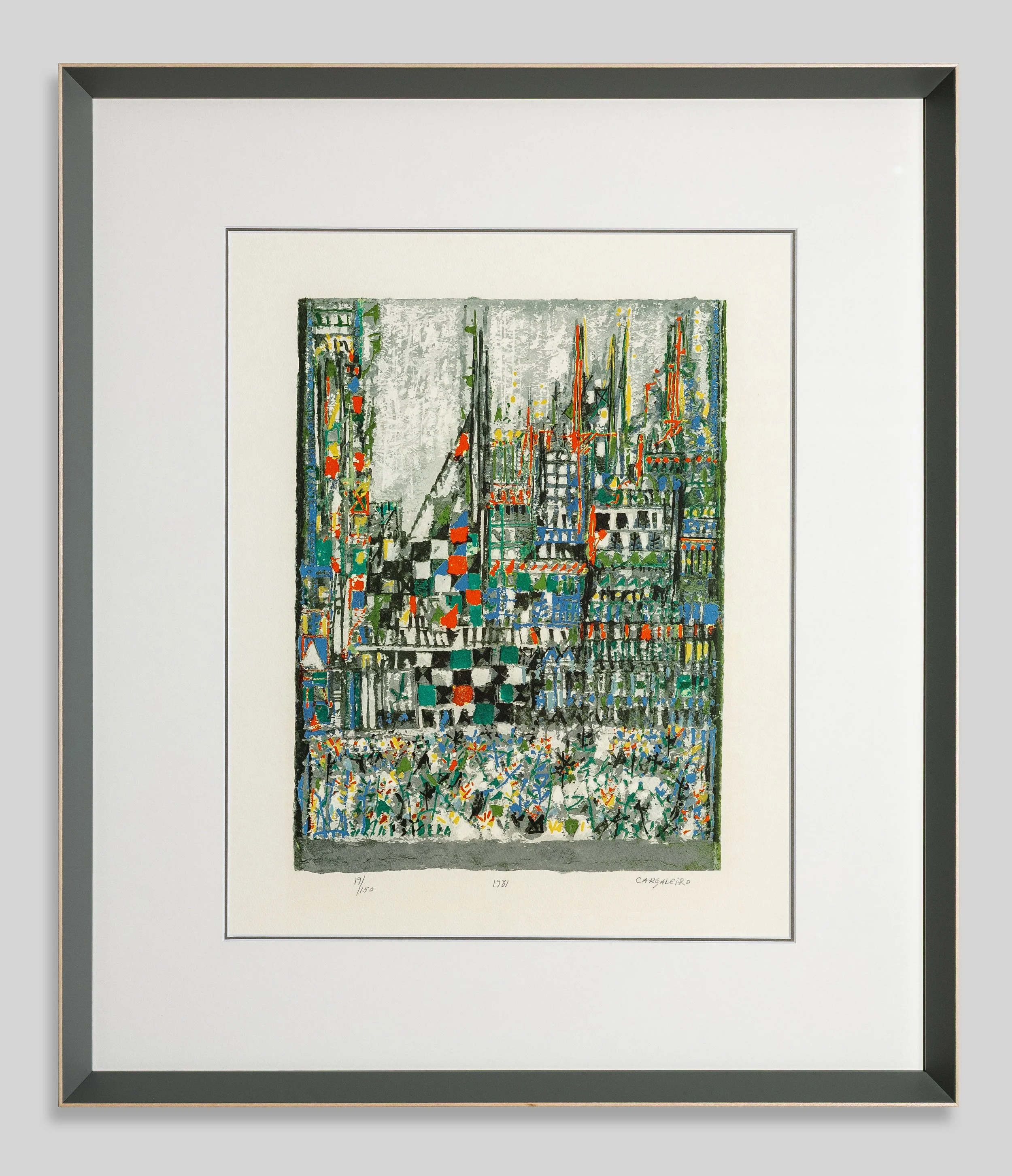 Manuel Cargaleiro | “Braga", 1981
