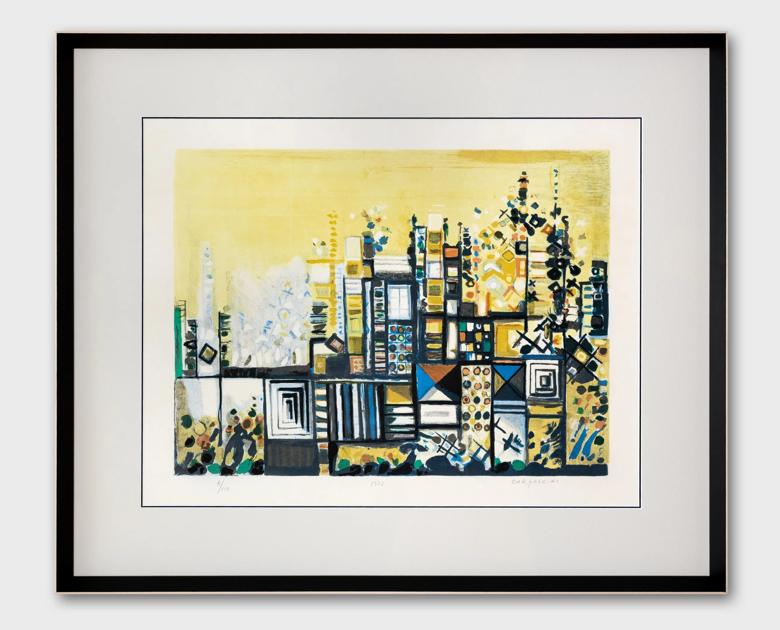 Manuel Cargaleiro | “La Lumiere Inavouée", 1972