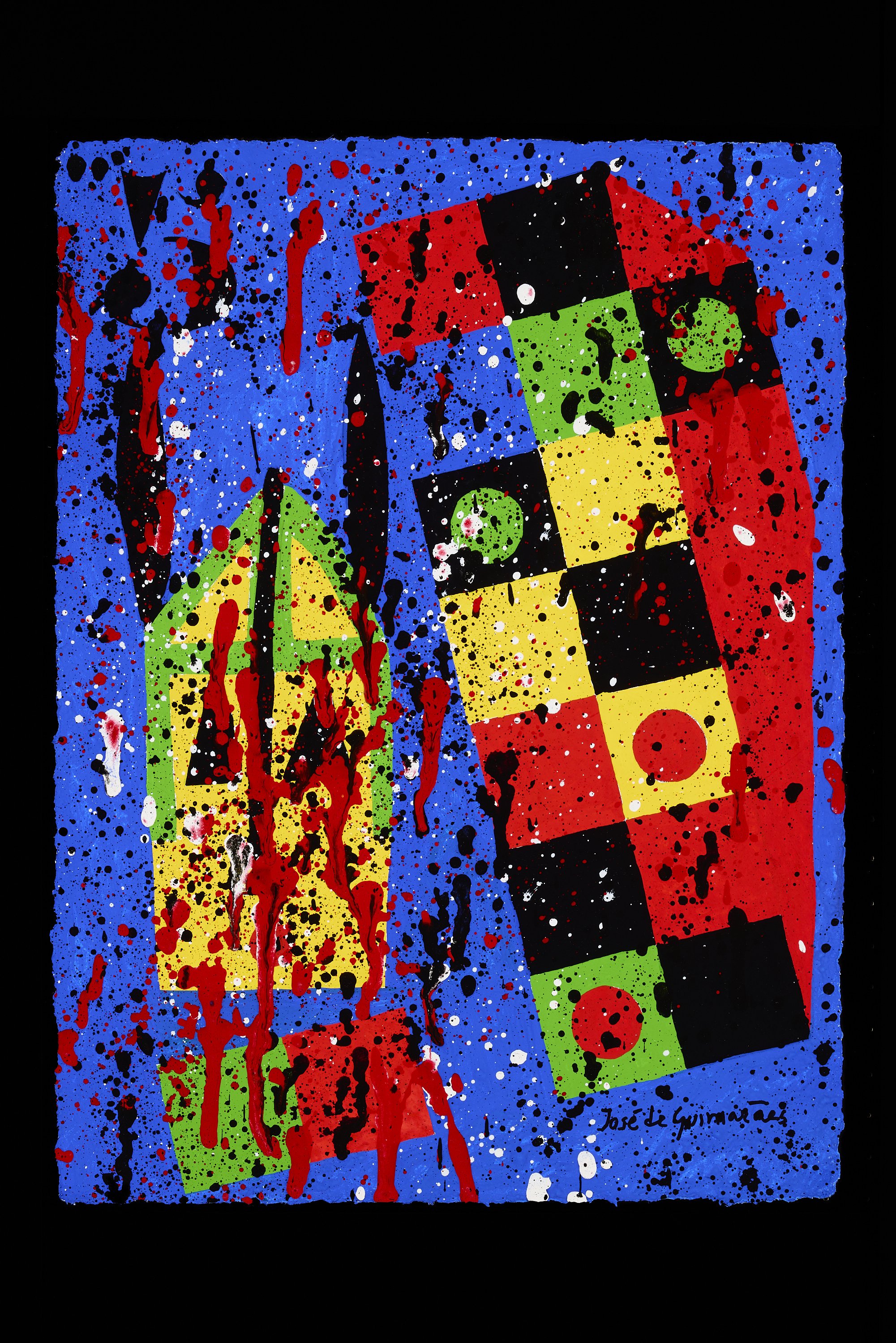 José de Guimarães | Guache s/ Papel Artesanal