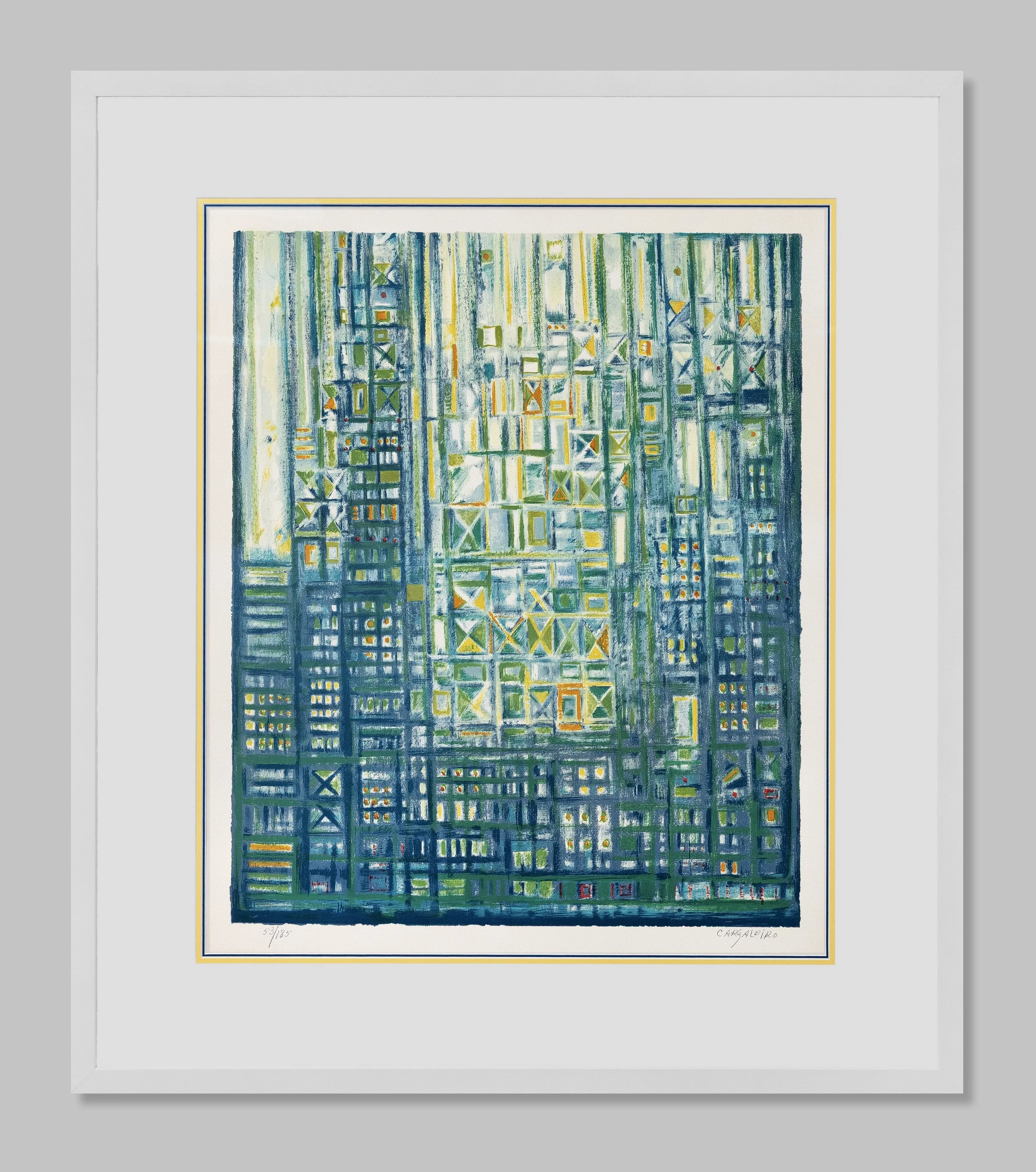 Manuel Cargaleiro | “Deauville", 1989