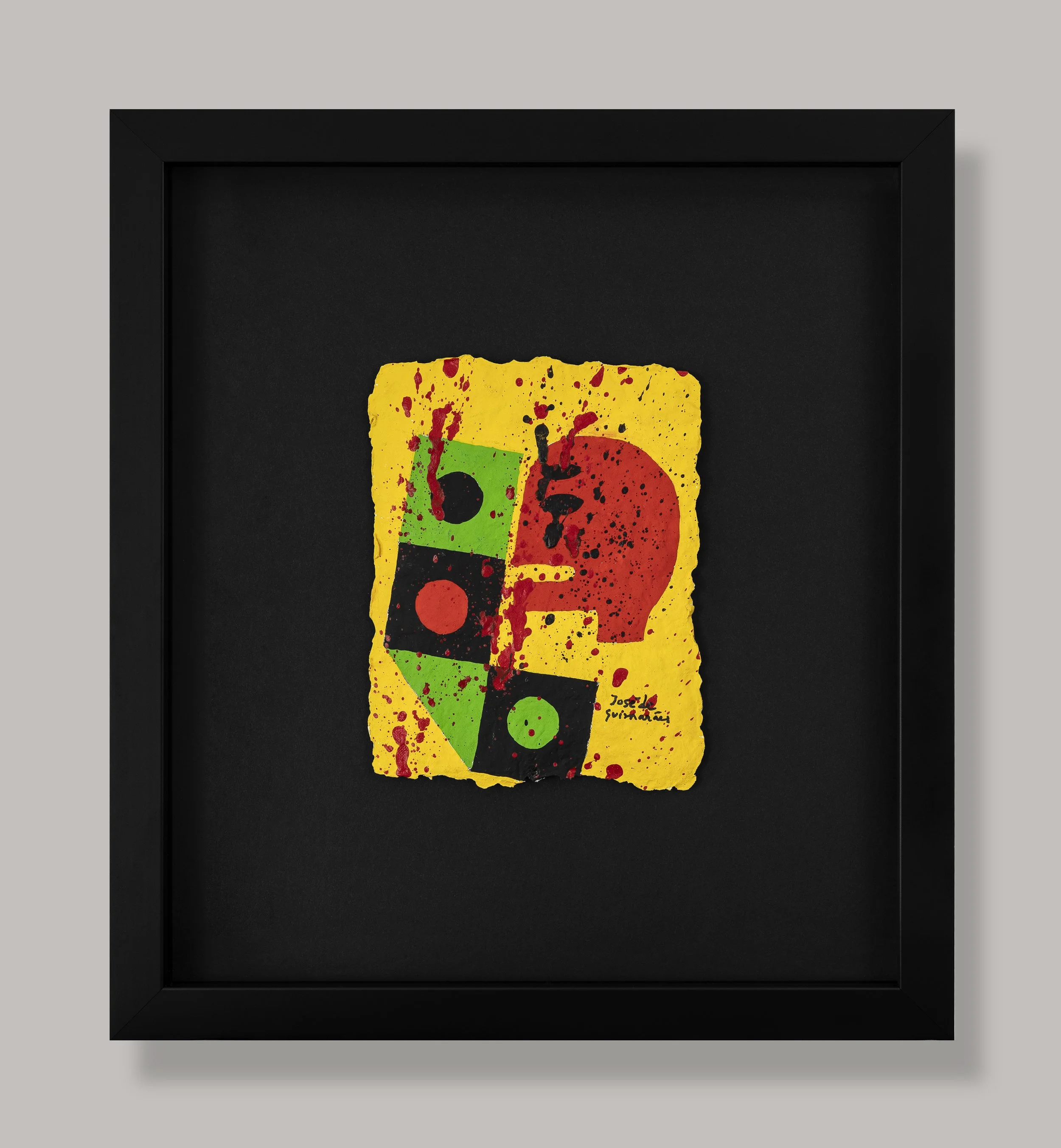 José de Guimarães | Guache s/ Papel Artesanal