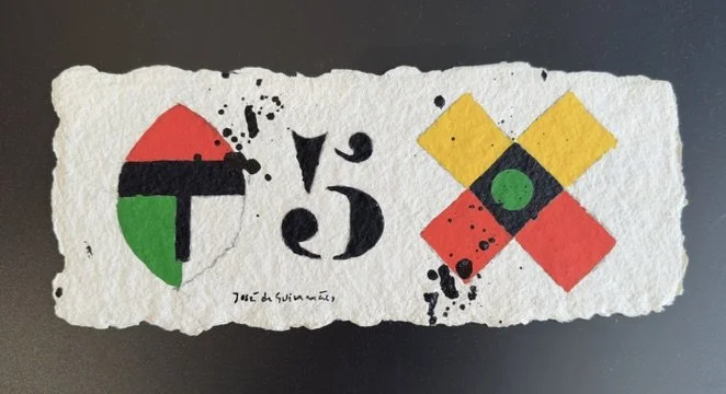 José de Guimarães | Guache s/ Papel Artesanal
