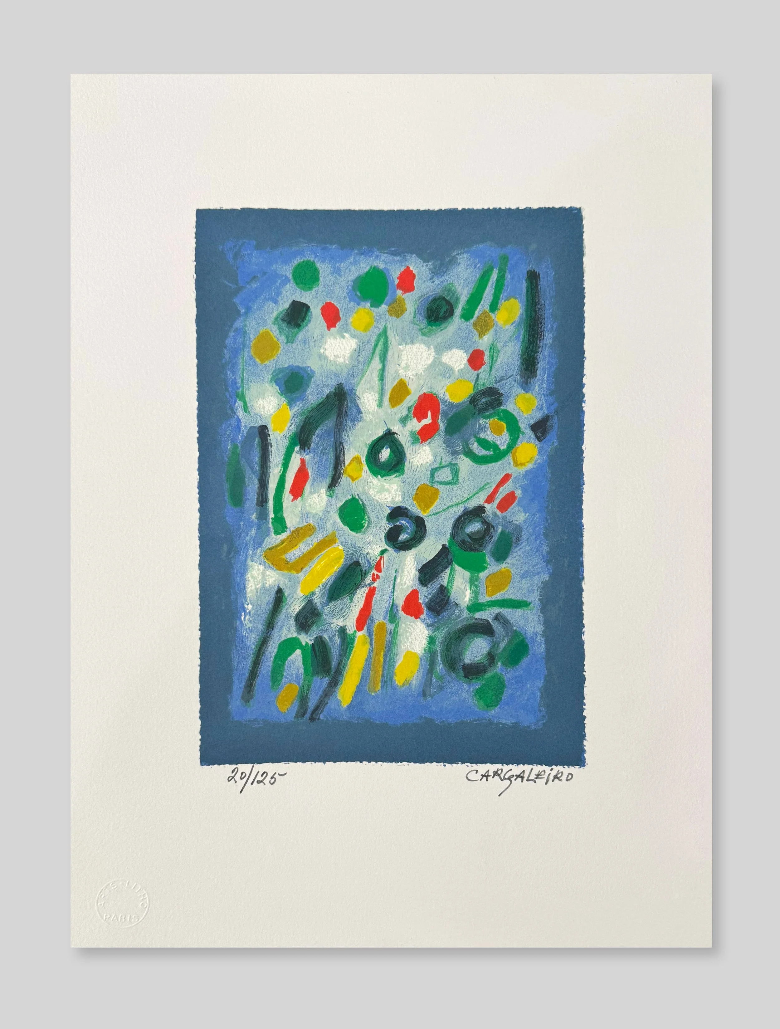 Manuel Cargaleiro | “Un Rouge Musical”, 2000