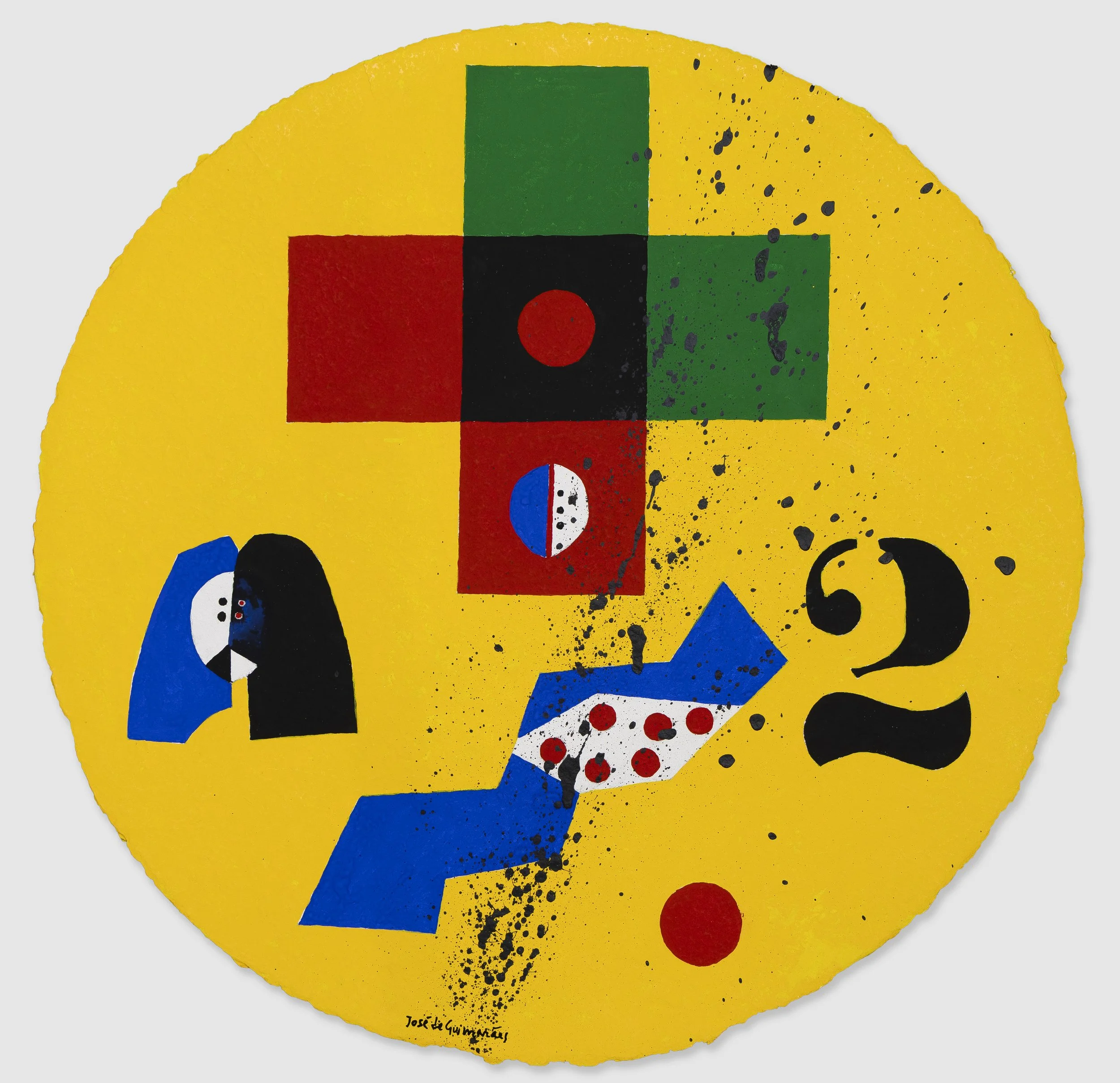 José de Guimarães | Guache s/ Papel Artesanal