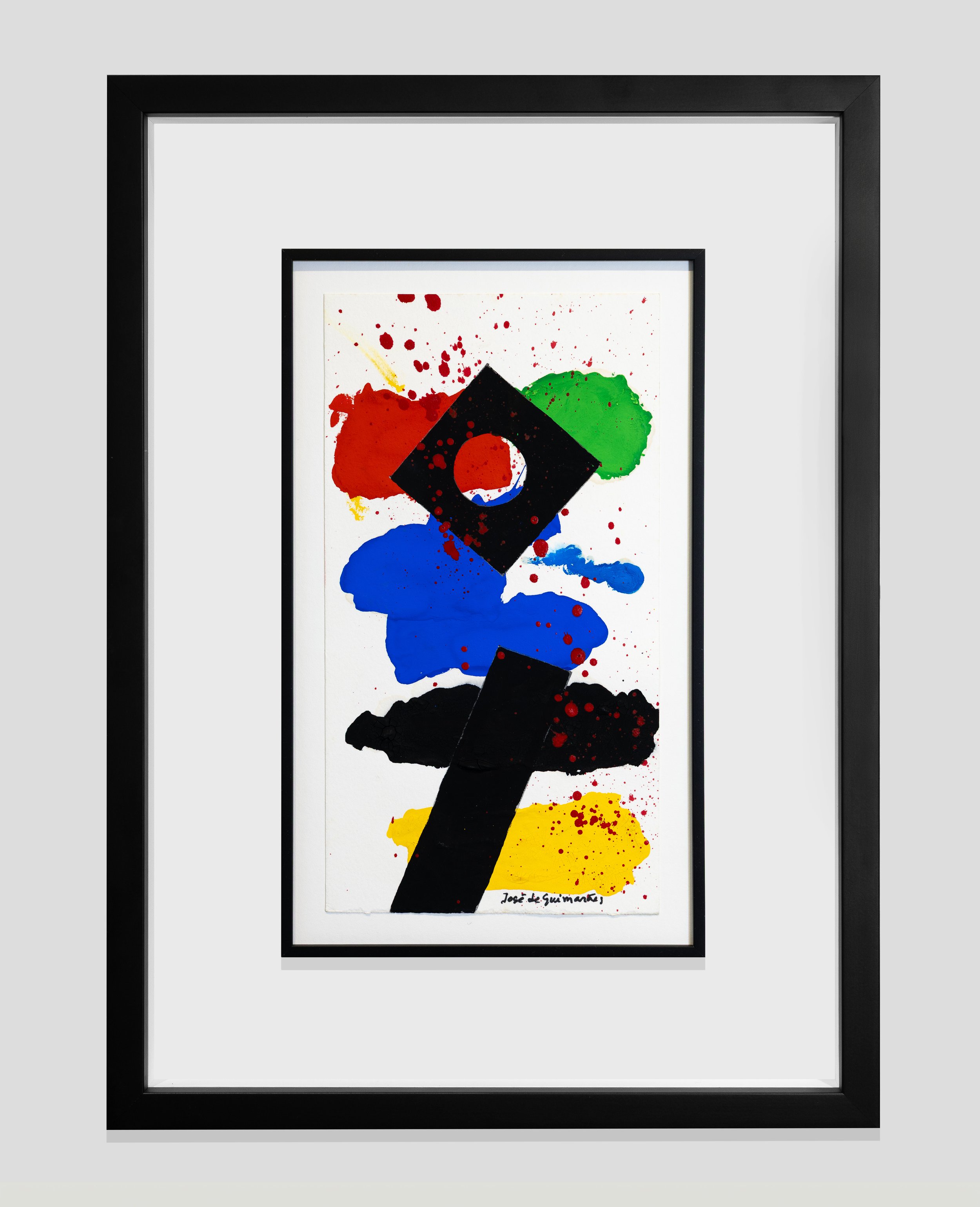 José de Guimarães | Guache s/ Papel Arches