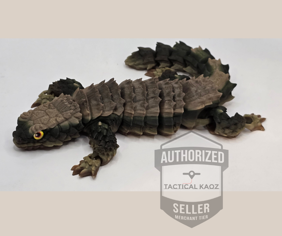 3D Printed Armadillo Girdled Lizard