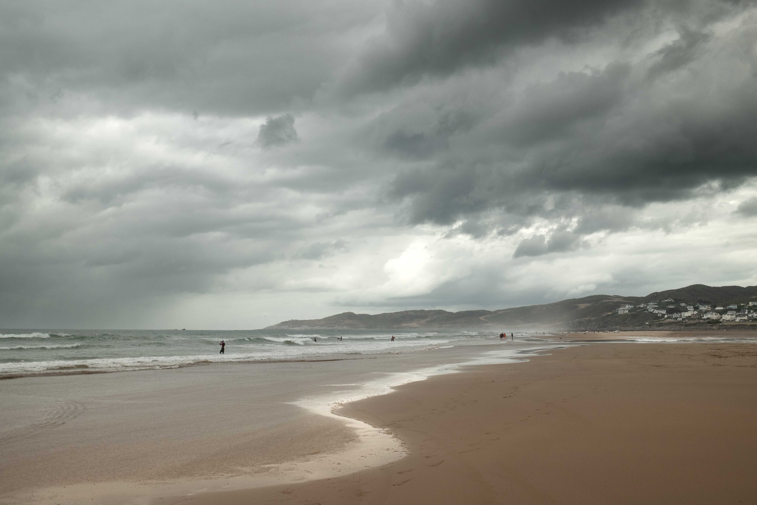 Woolacombe Beach Storm
