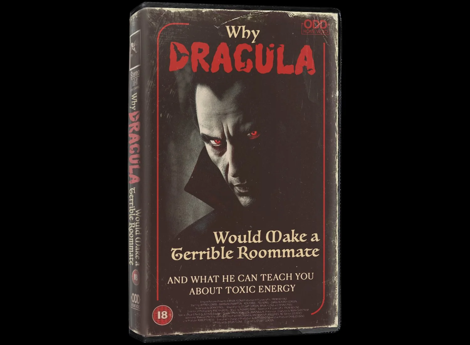 Why Dracula Would Make A Terrible Roomate (And What He Can Teach You About Toxic Energy)