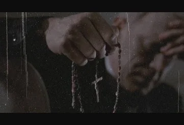Father Lancaster Merrin during the exorcism of Regan MacNeil