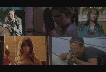 Laurie Strode in Halloween, Nancy Thompson in A Nightmare on Elm Street, Sidney Prescott in Scream, Erin Harson in You're Next, Chief Brody in Jaws