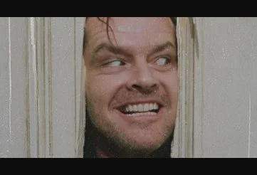 Jack breaking through the bathroom door